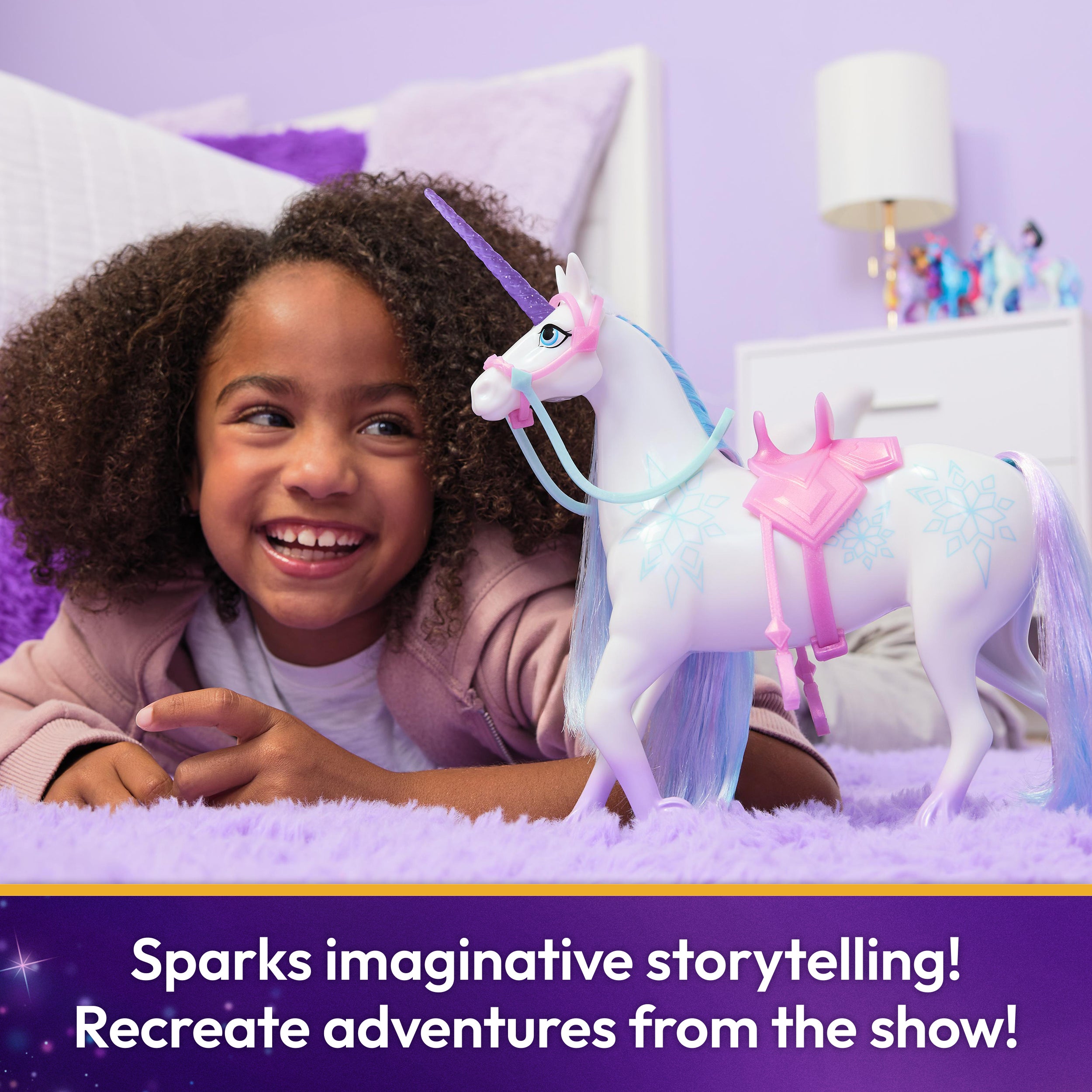 11-Inch Unicorn Academy Glacier Doll - Perfect Gift!