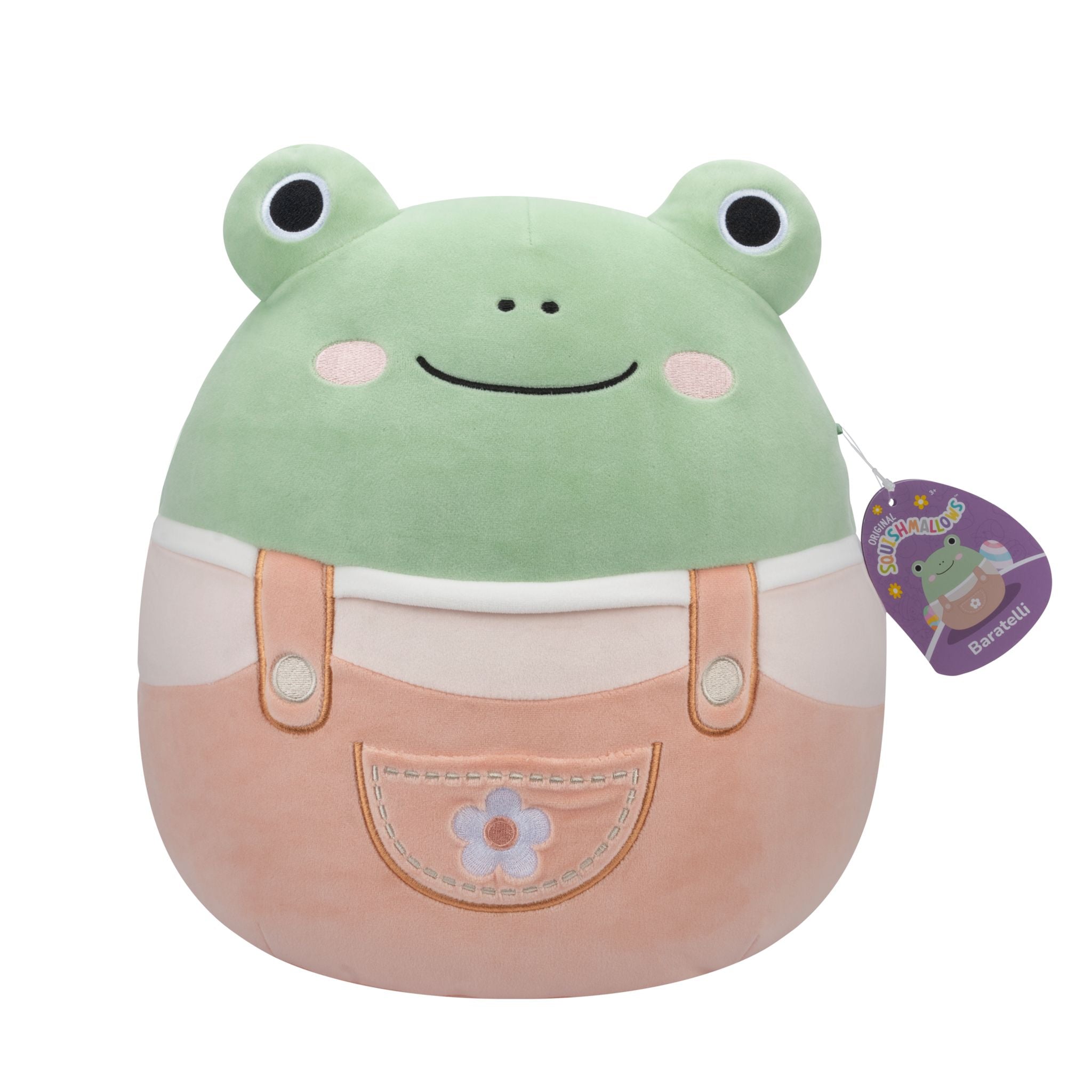 7.5 Inch Squishmallows Easter Season Plush - Baratelli the Frog