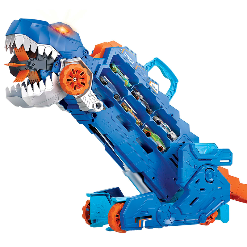 Amazing Hot Wheels City Ultimate T-Rex Transporter - A Must - Have Toy for Kids
