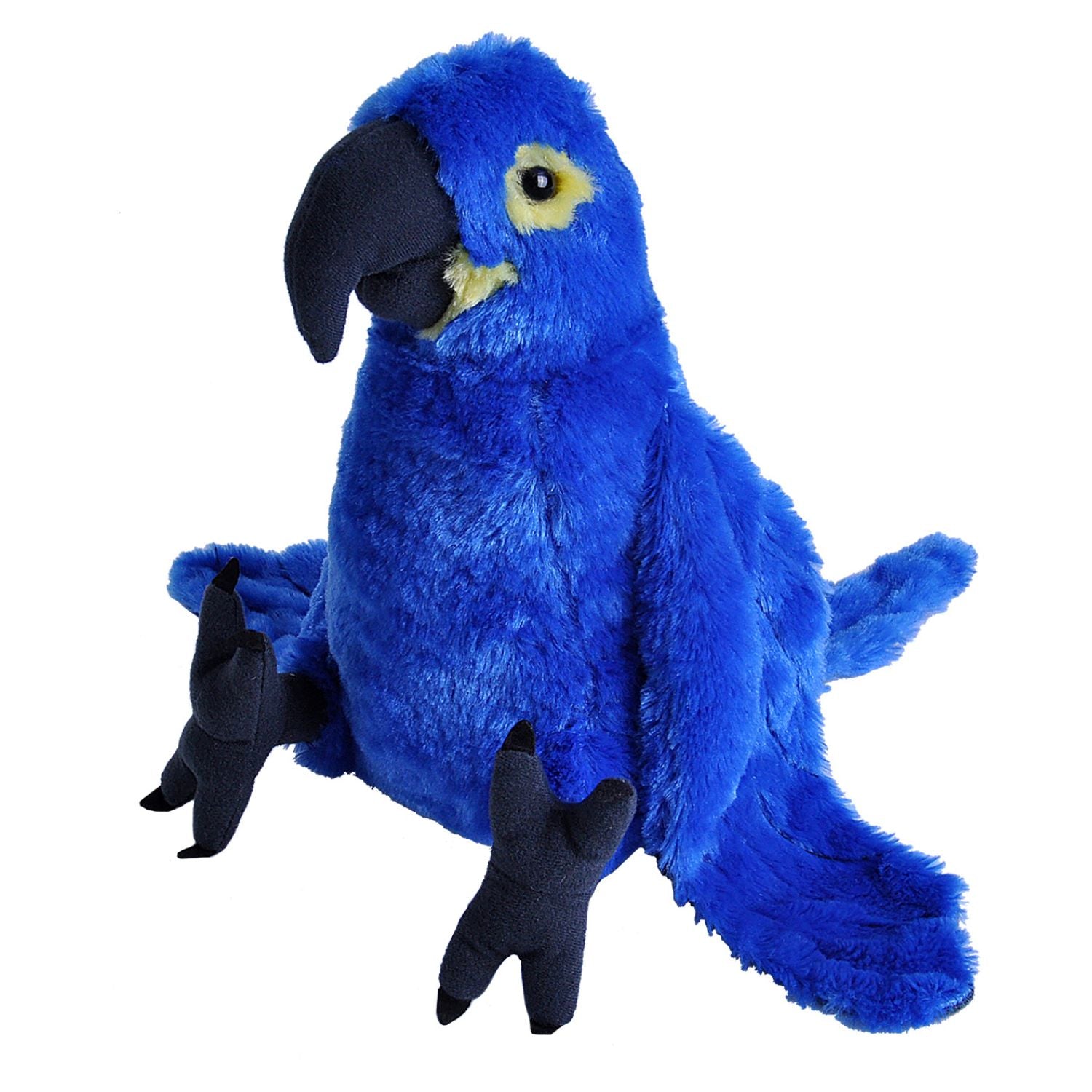 Wild Republic 12-Inch Cuddlekins Hyacinth Macaw - Huggable Toy