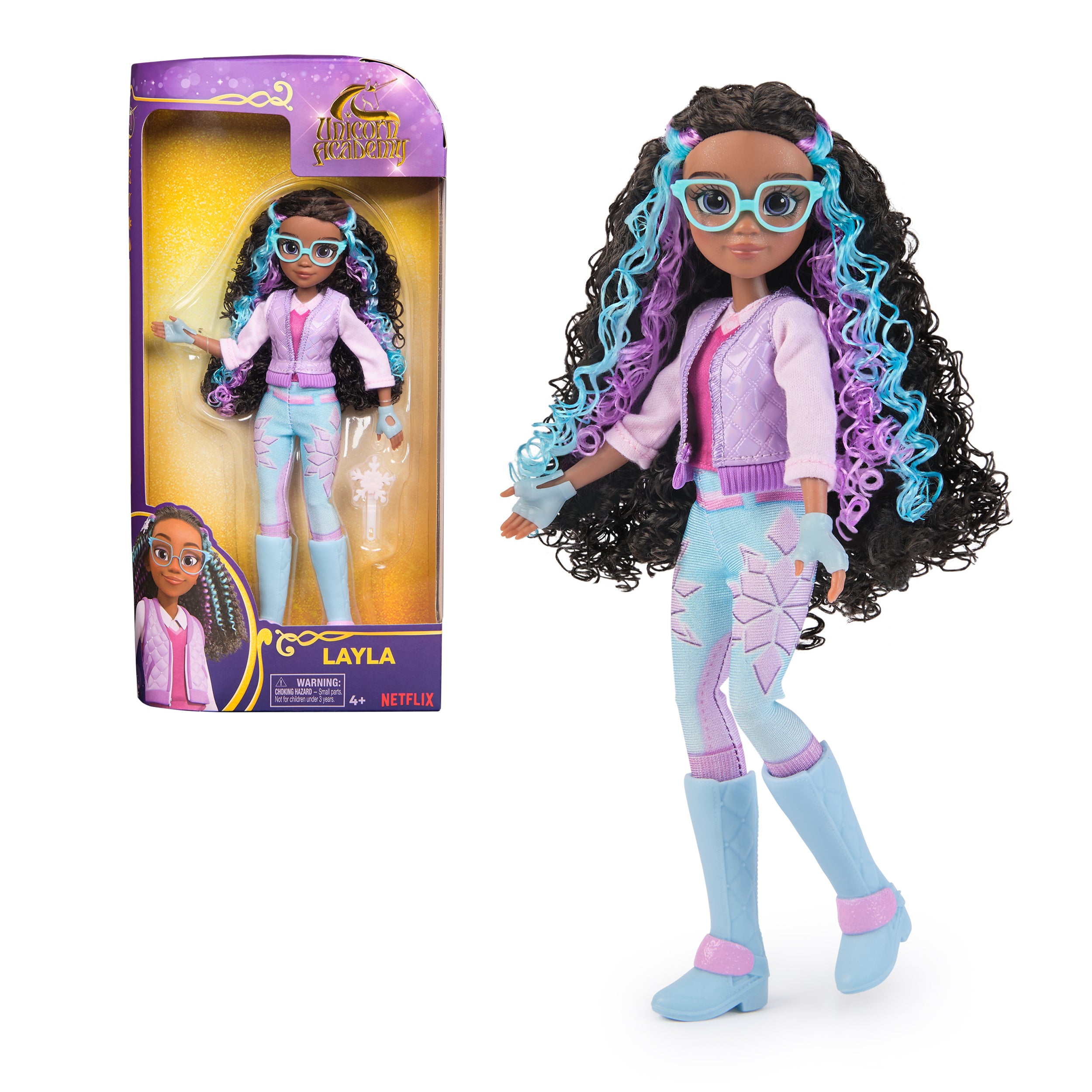 Hot Sale! Unicorn Academy Fashion Doll - Layla for Girls Aged 4 and Up