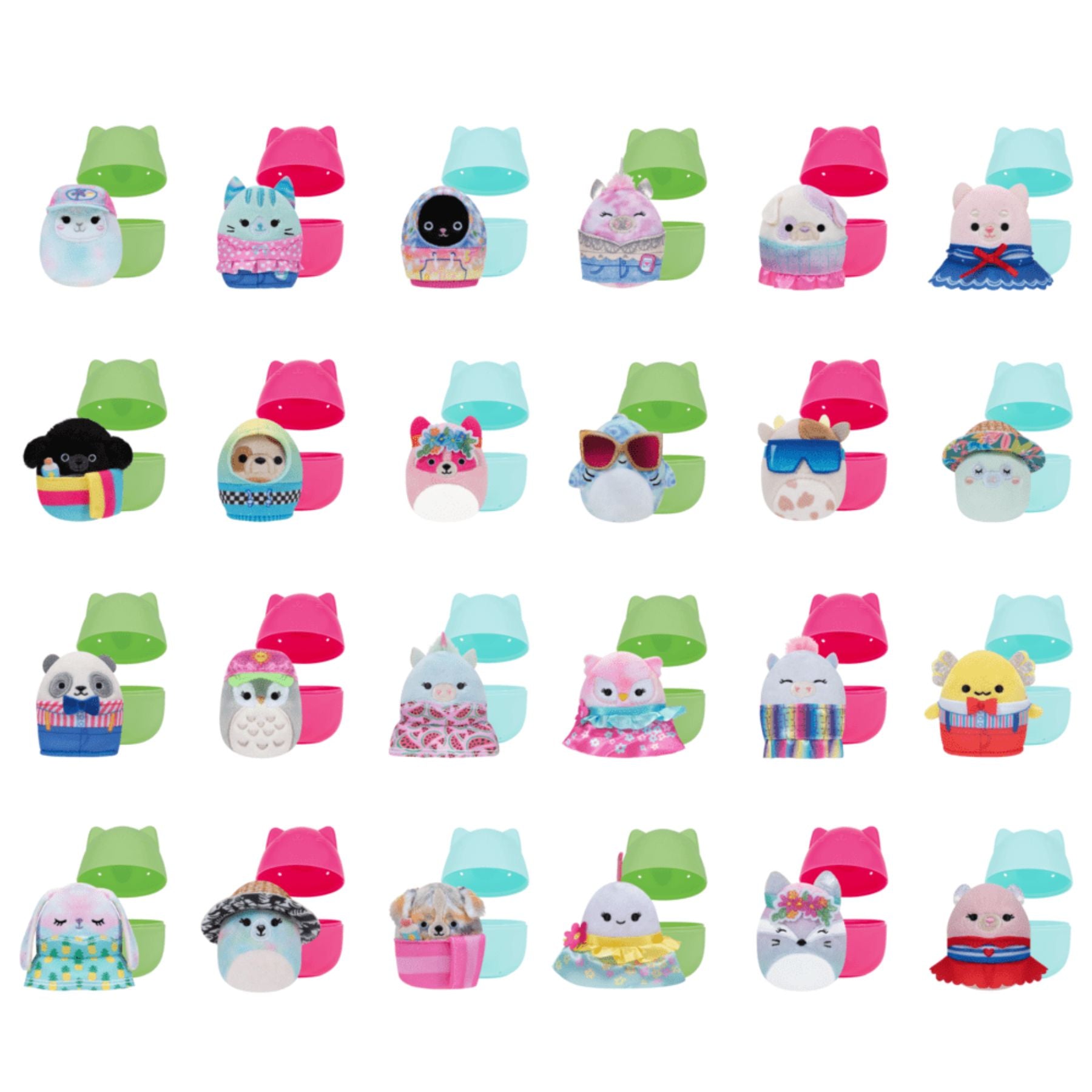 Squishmallows S9 Mini Mystery Plush with Assorted Adorable Styles