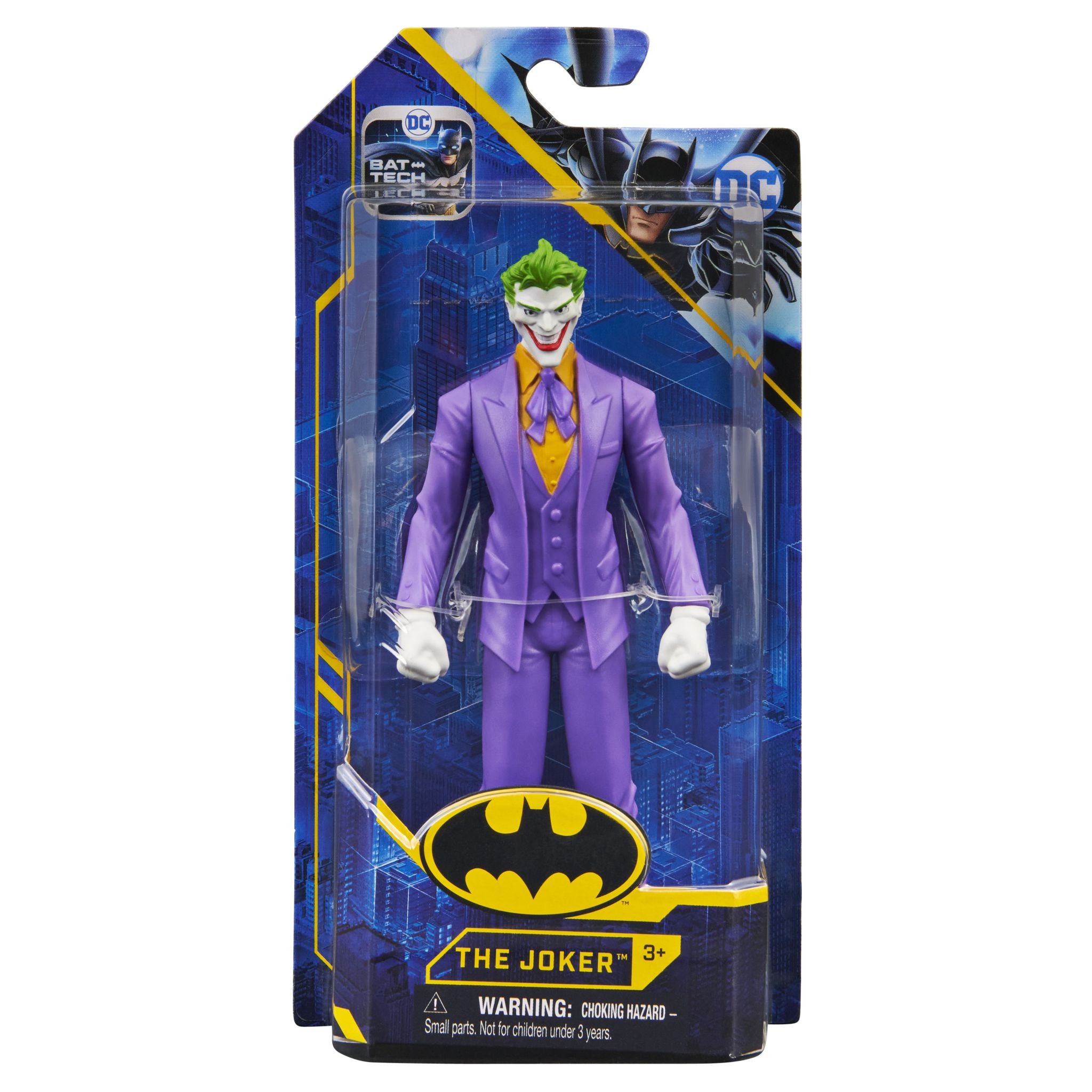 Hot! DC Comics 6-Inch S1 Bat Tech The Joker Action Figure