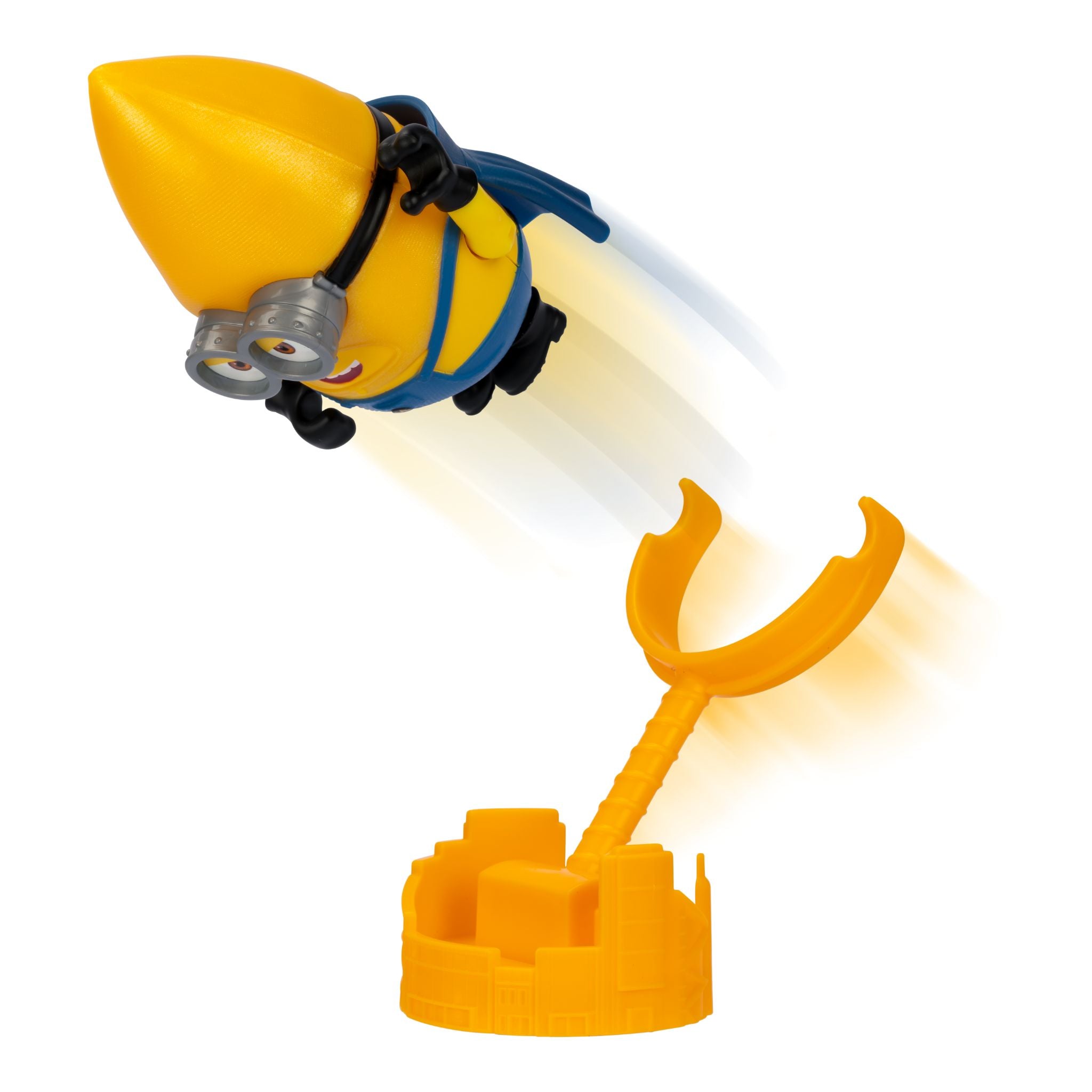 Despicable Me 4 4-Inch Launch & Crash Action Figure - Super Hero Gus Minion