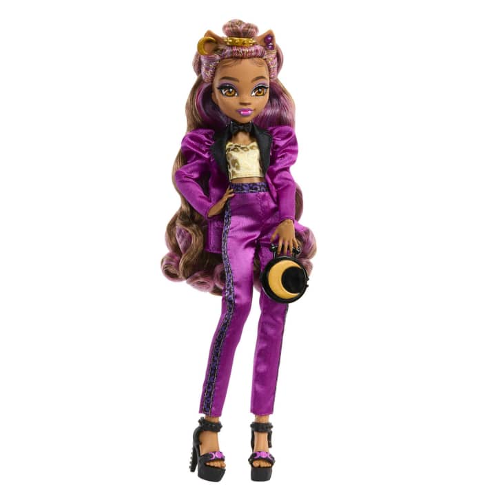 Hot Deal! Monster High Monster Ball Fashion Doll - Clawdeen Wolf for Kids Aged 4+