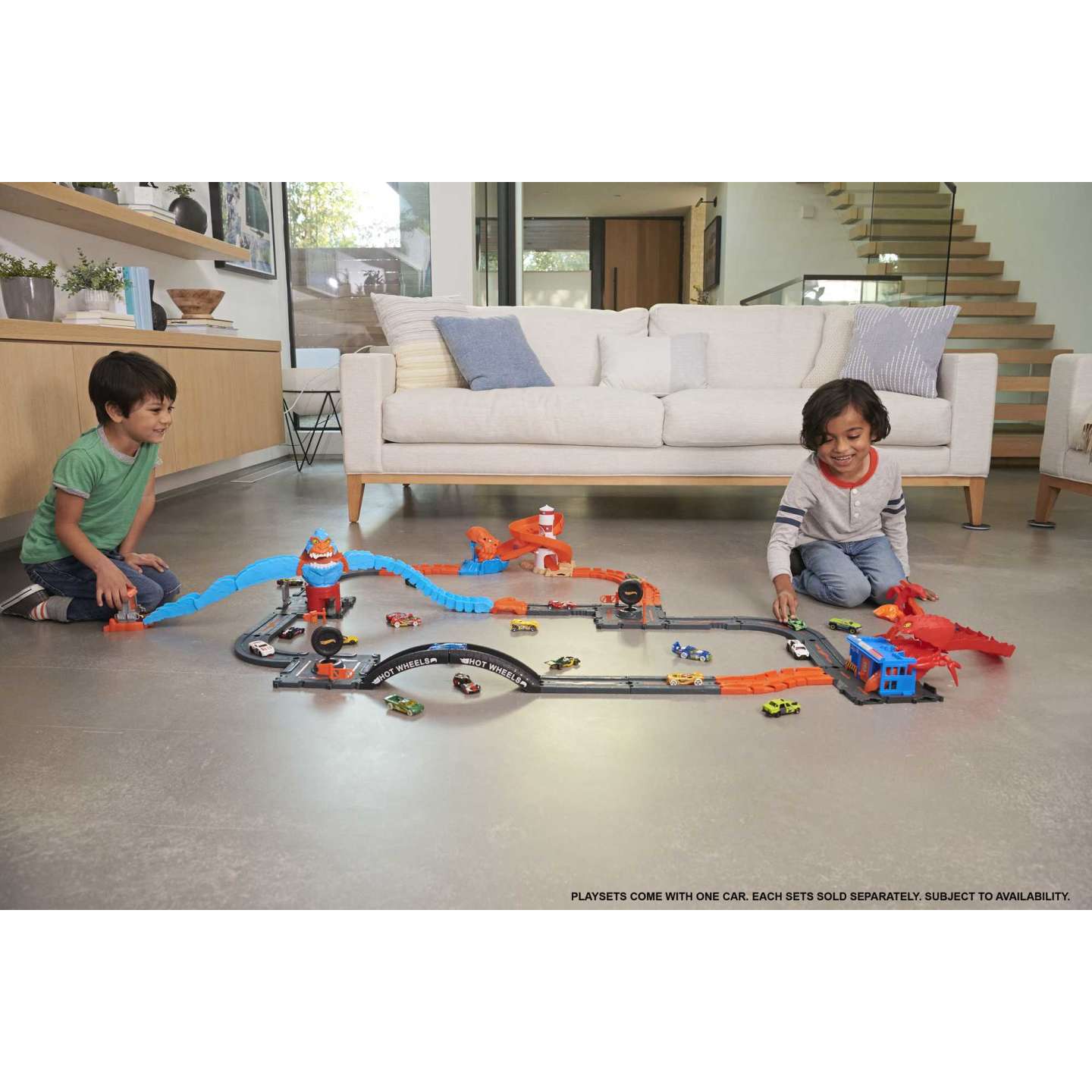 Hot Wheels City Scorpion's Flex Attack Interactive Playset with One Vehicle