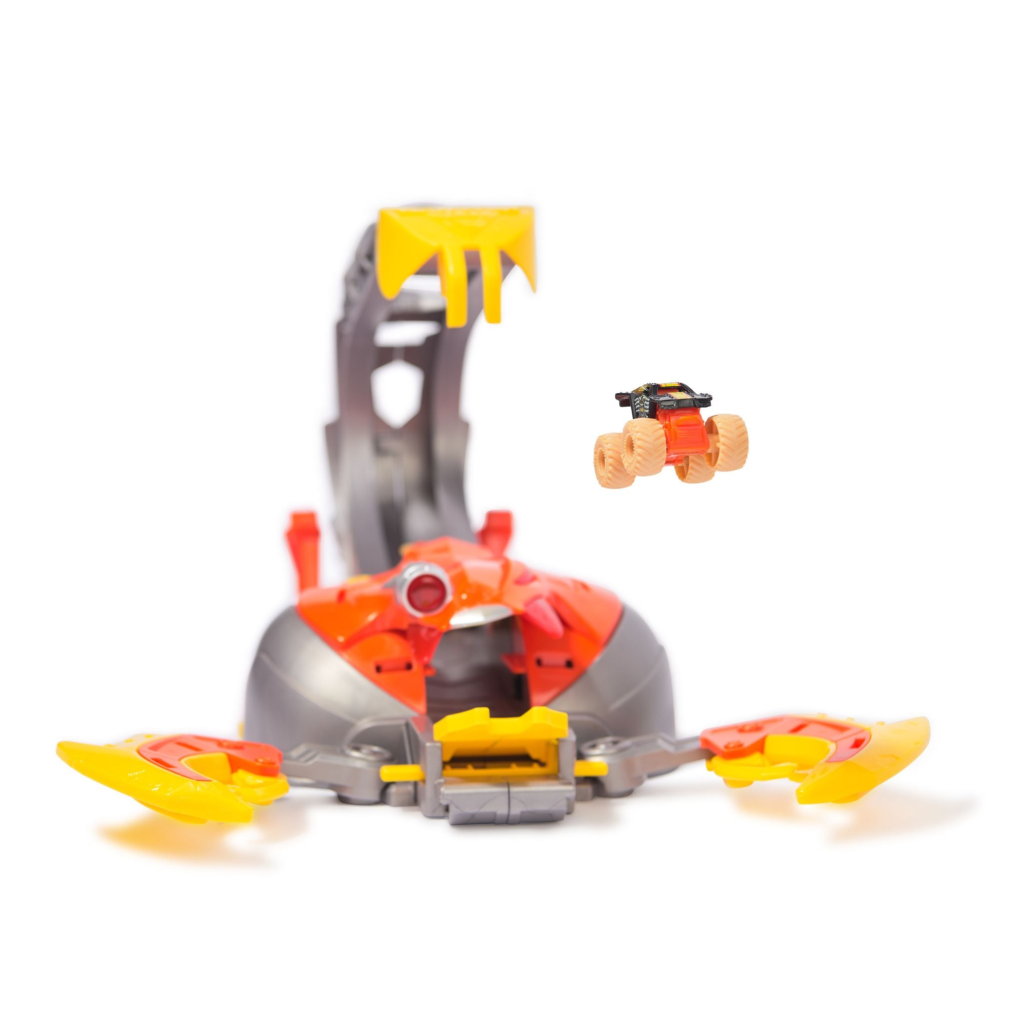 Monster Jam Mini Jams El Toro Loco & Max - D Venom Velocity Scorpion Playset