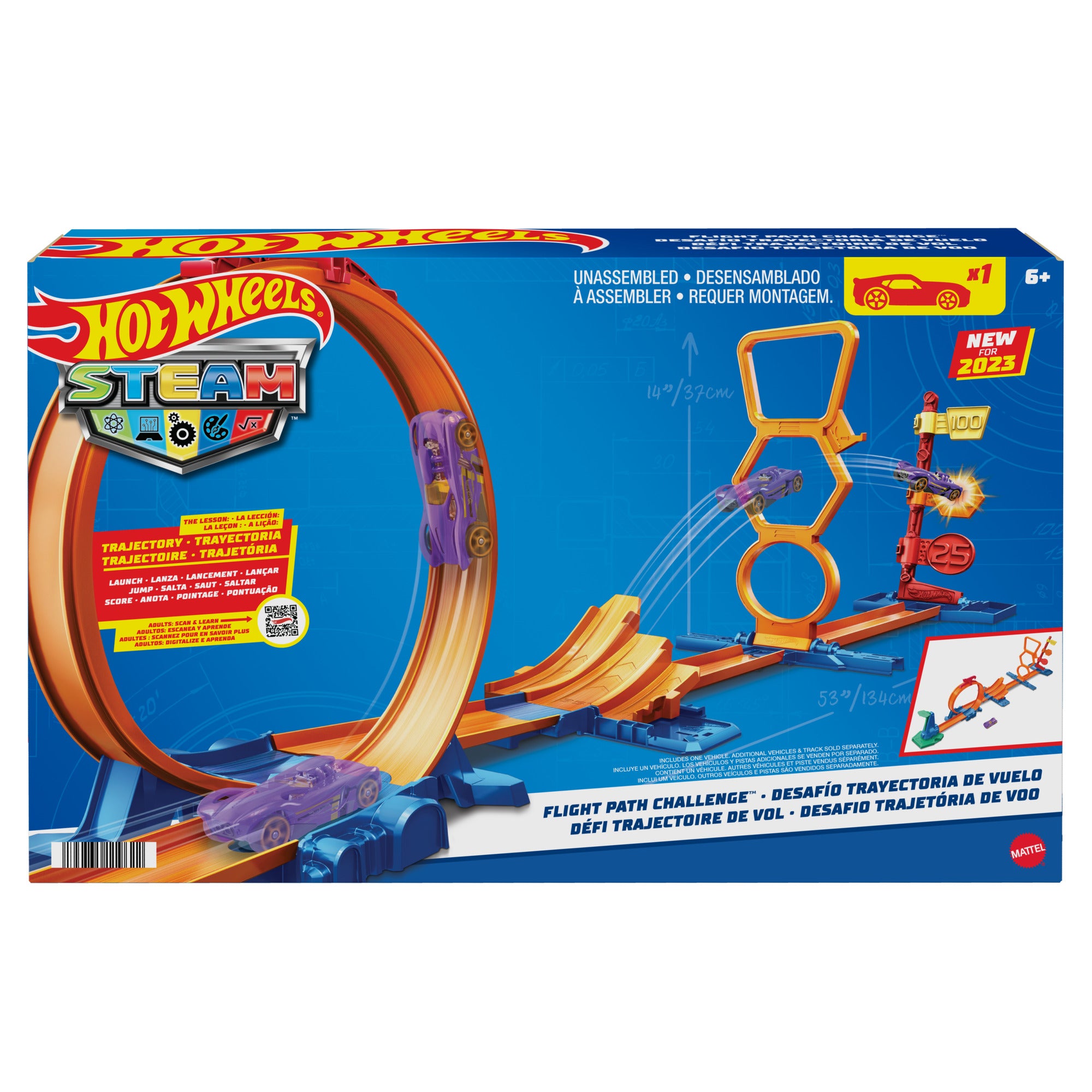 Hot Wheels STEAM Flight Path Challenge - Fun Learning Toy