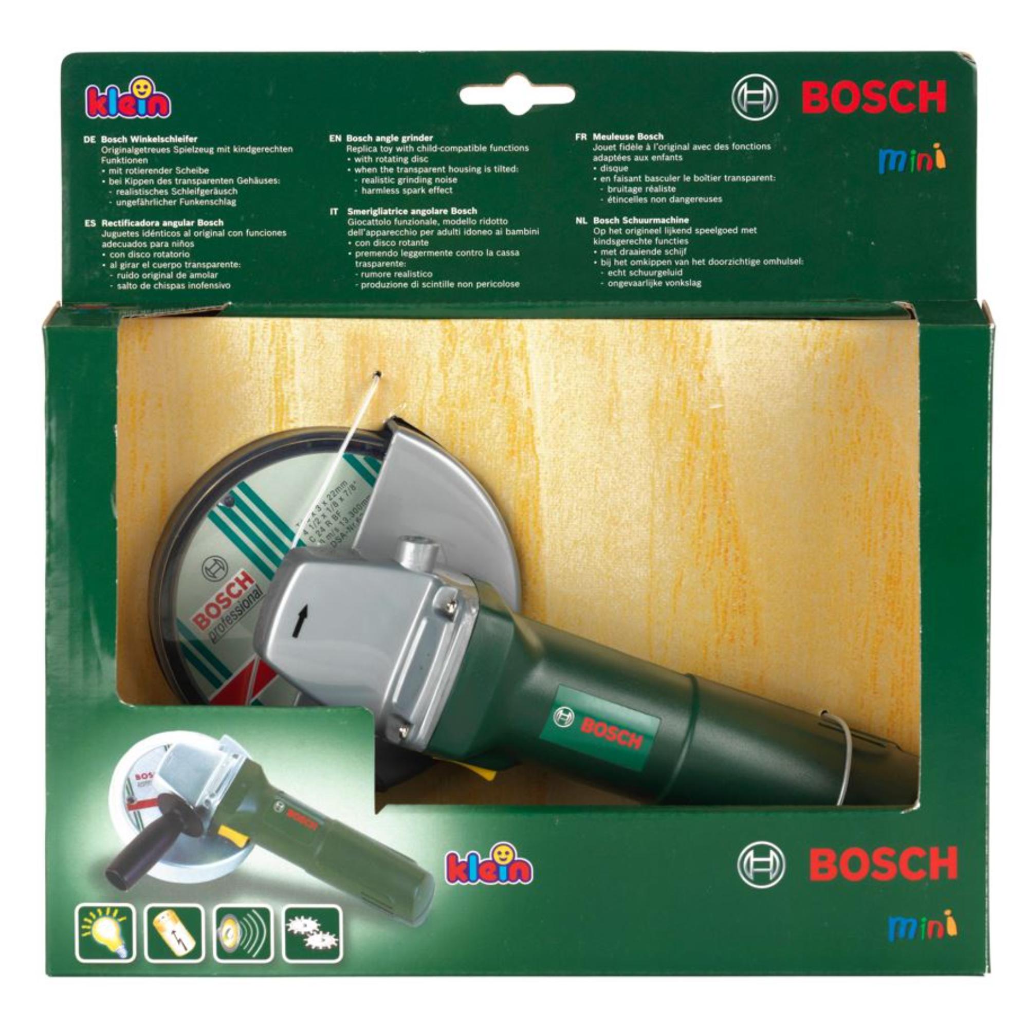 Hot Sale! Bosch Kids' Angle Grinder Toy with Child - Friendly Features