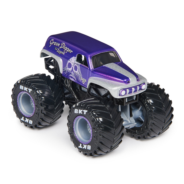 Hot Deal! 1:64 Scale Monster Jam Series 32 Purple Grave Digger Monster Truck