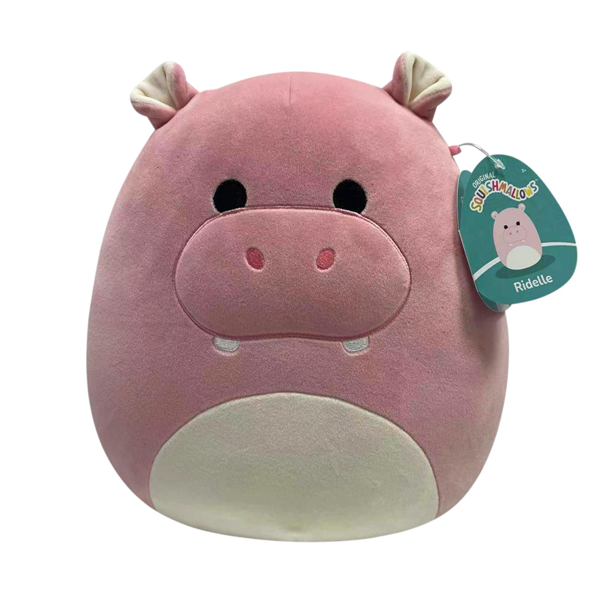 11-Inch Squishmallows Plush: Ridelle The Hippo - Adorable and Huggable!