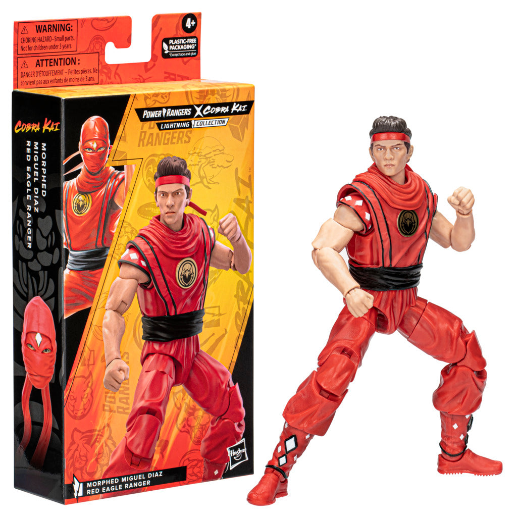 Hot Sale! Power Rangers Lightning Collection - Cobra Kai's Miguel Diaz Mighty Morphin Action Figure