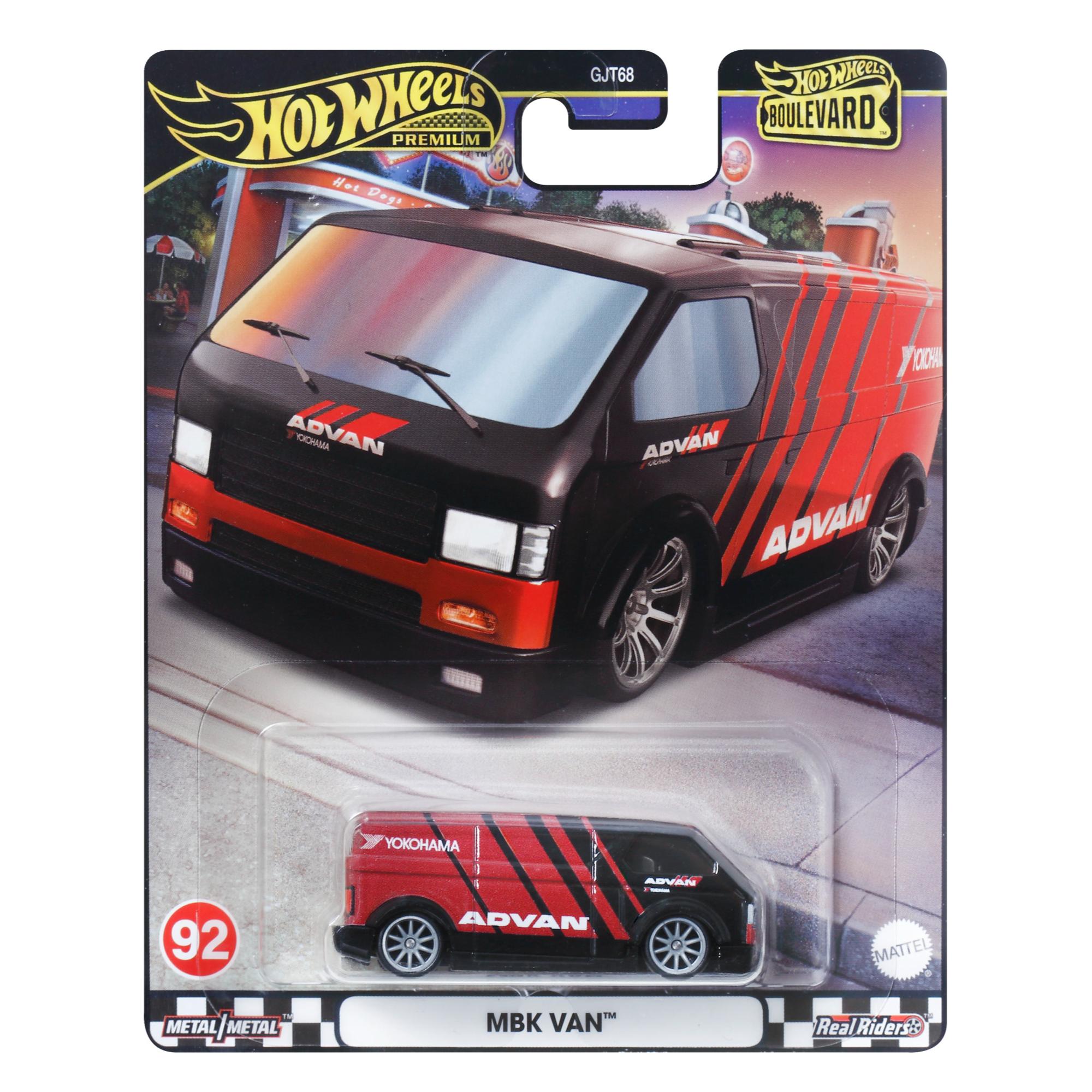 Exclusive Hot Wheels Boulevard Die - Cast Toy Vehicle: 92 Mbk Van for Ultimate Collection