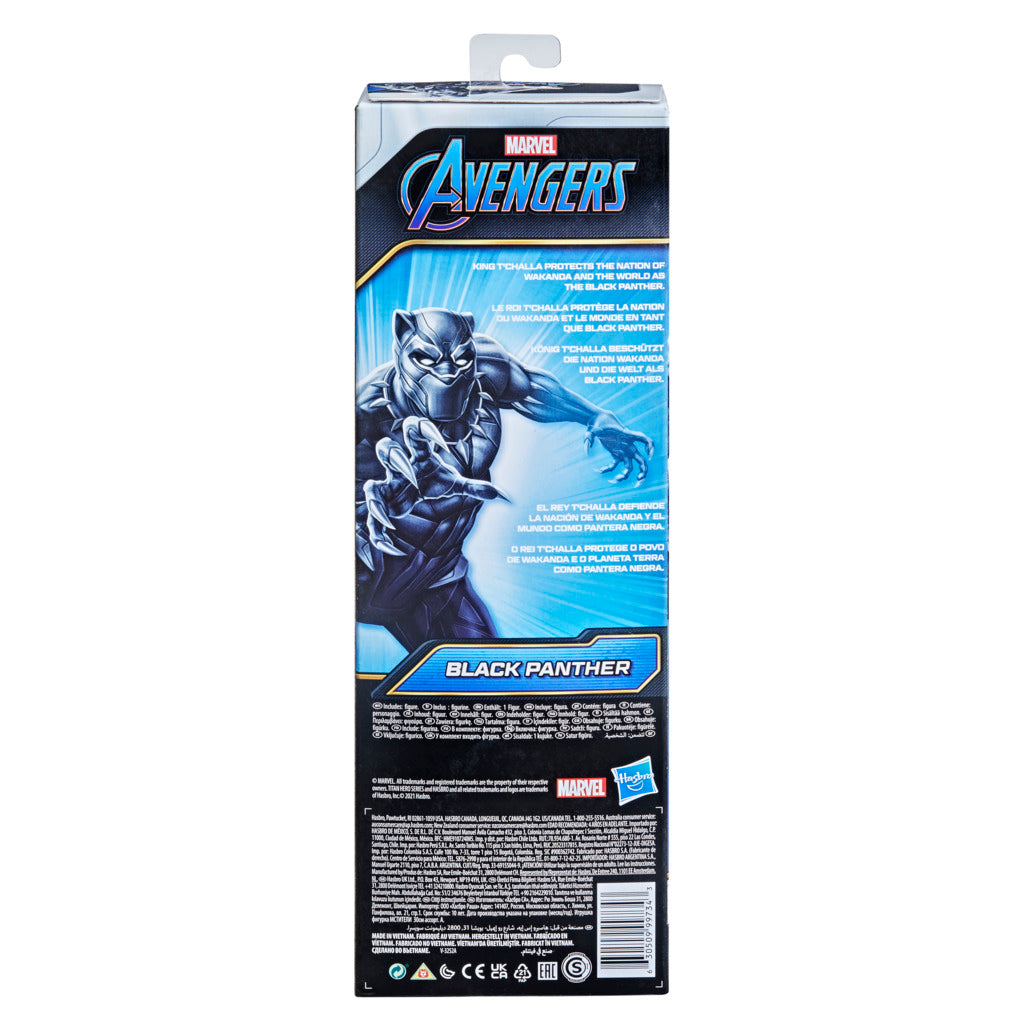 Hot Sale! 12-Inch Marvel Avengers Titan Hero Series Action Figure - Black Panther