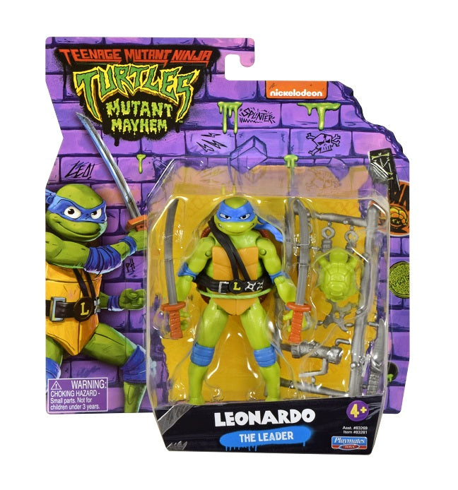 Hot! Teenage Mutant Ninja Turtles: Mutant Mayhem - Leonardo Basic Figure