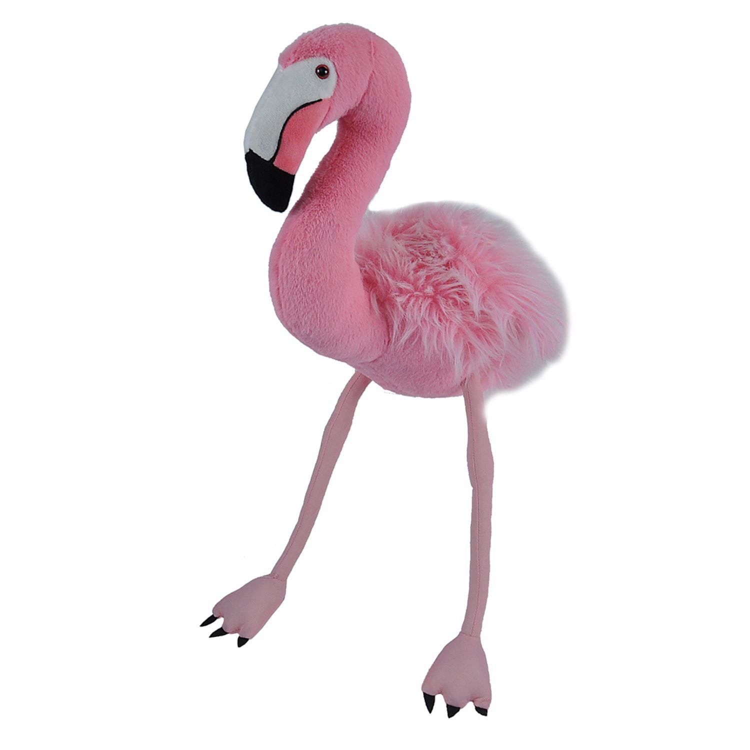 Get Your Hands on This 12-Inch Wild Republic Cuddlekins Fluffy Flamingo Plush Toy