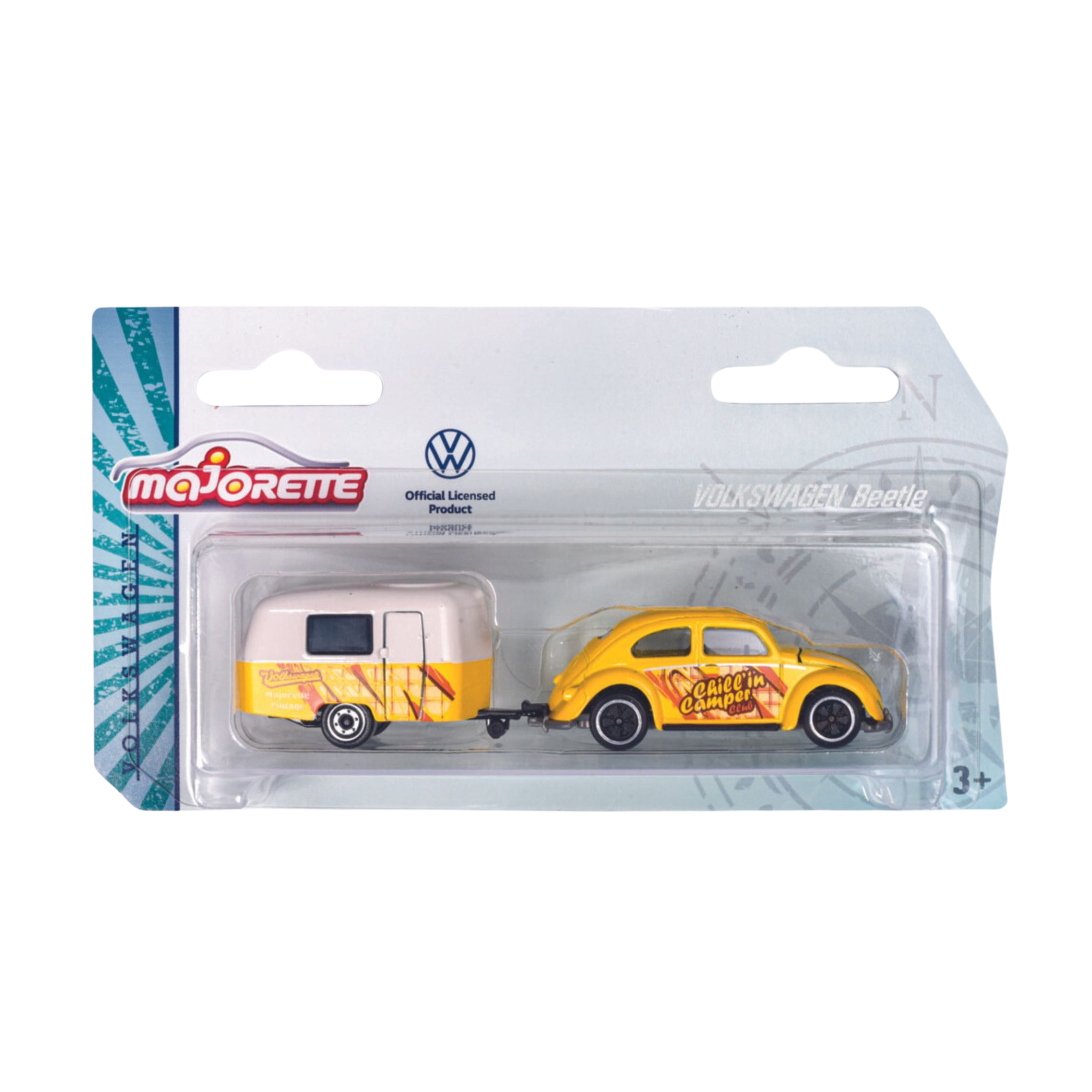 Hot Deal! Majorette Assorted VW Originals Trailers for Collectors and Kids