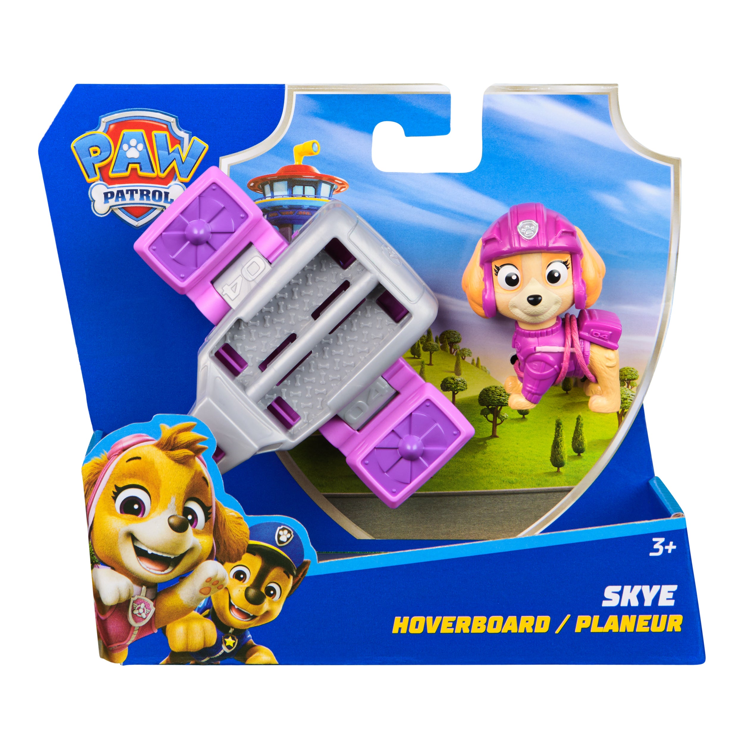 PAW Patrol Poseable Action Figure - Skye, Ideal for Kids Aged 3+