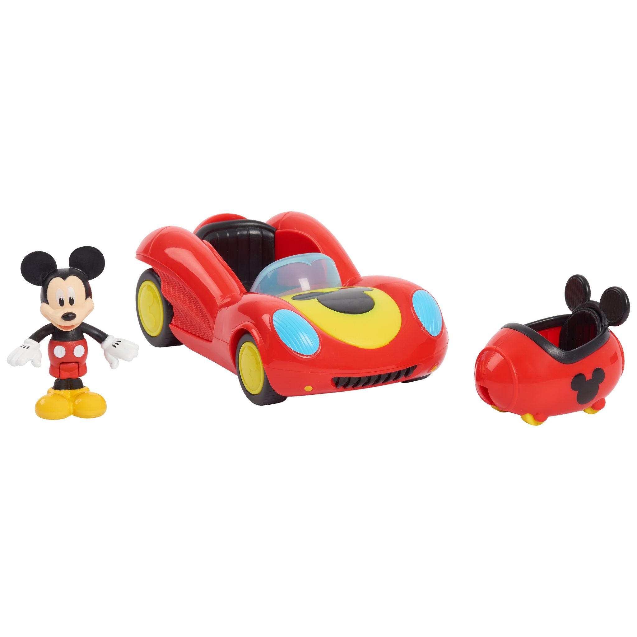 Hot Sale! Disney Junior Mickey Mouse Funhouse Assorted Transforming Vehicle Sets