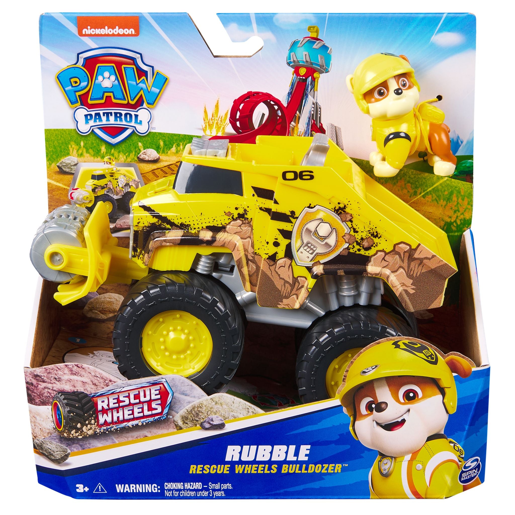 PAW Patrol Rubble's Rescue Bulldozer - Great Toy for Kids