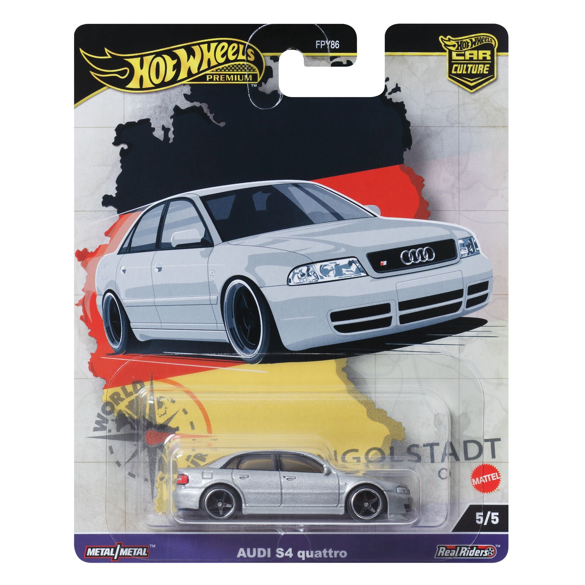 Hot Wheels Premium: Audi S4 Quattro - Car Culture 5/5