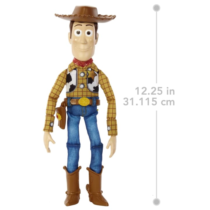Disney Pixar Toy Story 12-Inch Interactive Roundup Fun Woody Figure
