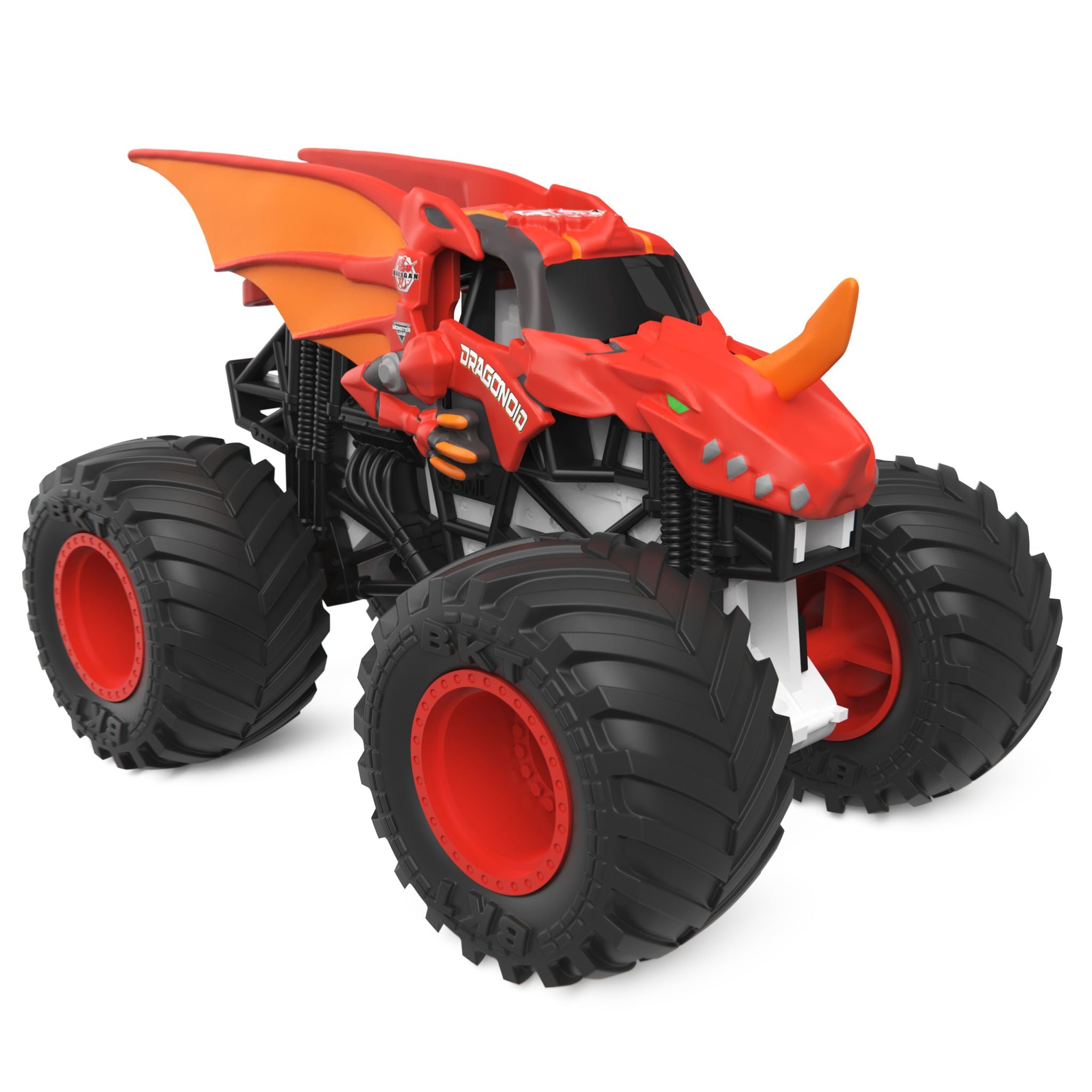 Monster Jam Exclusive Bakugan Dragonoid Stunt Dial Play Set for Kids