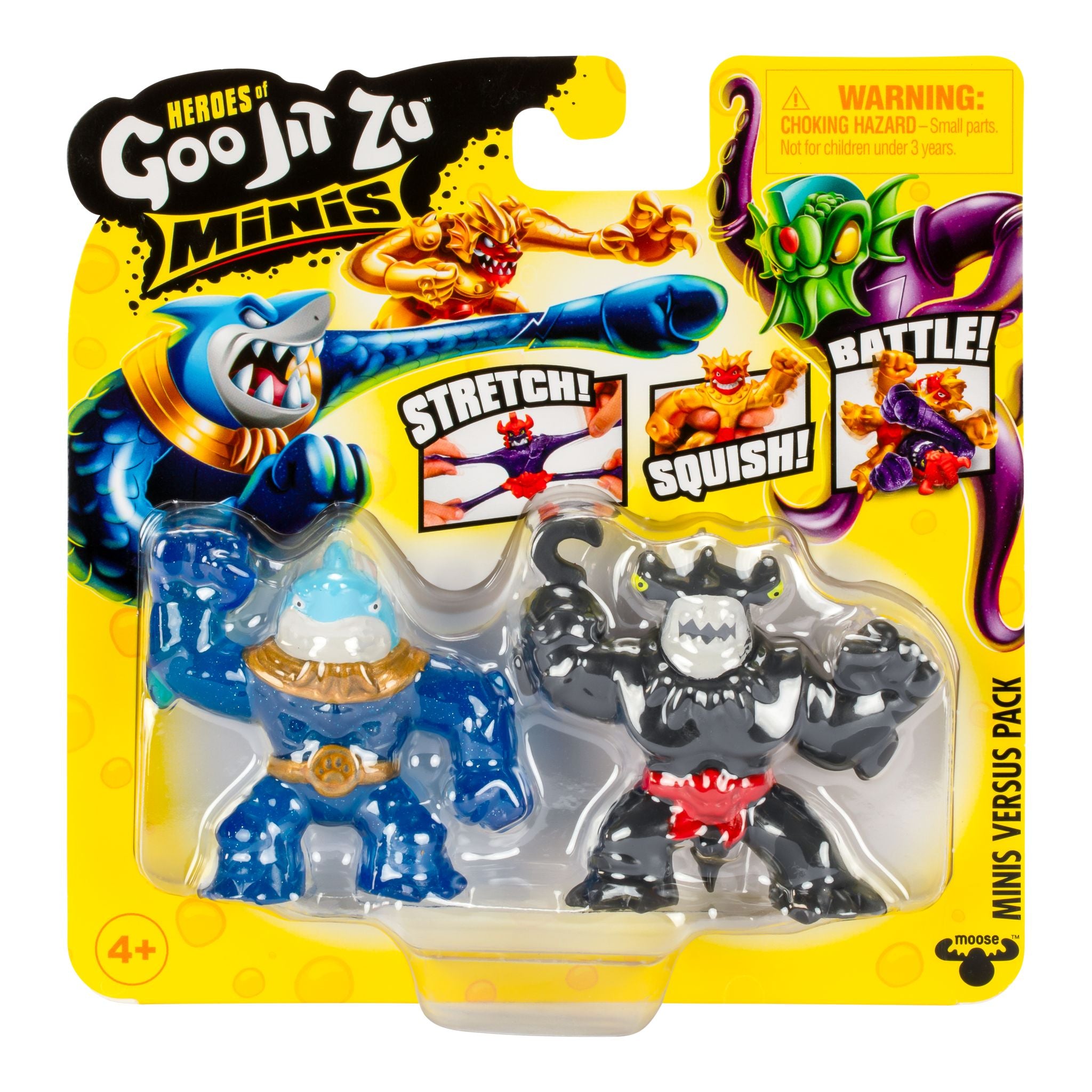 Hot! Heroes Of Goo Jit Zu S11 Minis vs Pack Assorted
