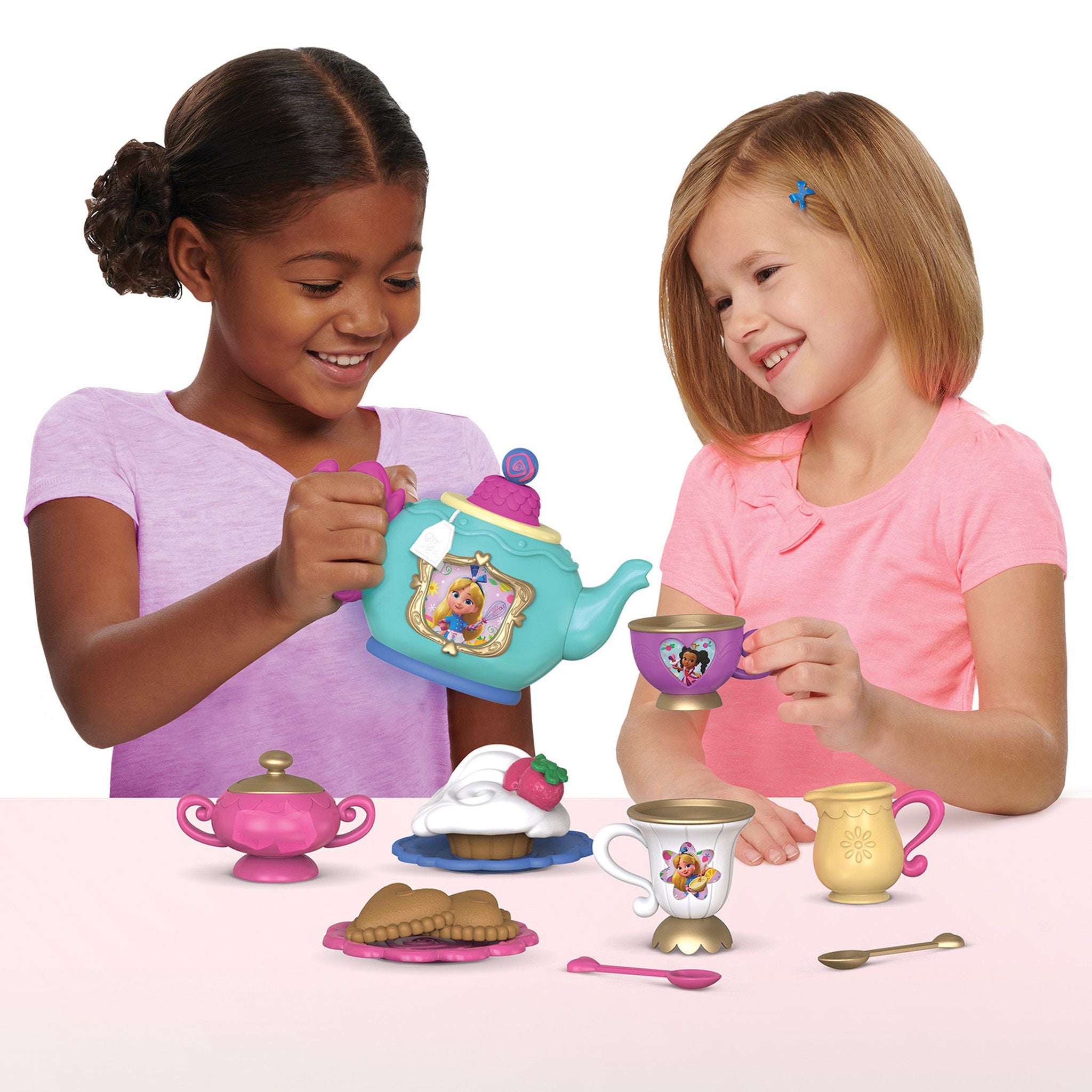 Hot! Disney Junior Alice's Wonderland Bakery Tea Party Toy Set