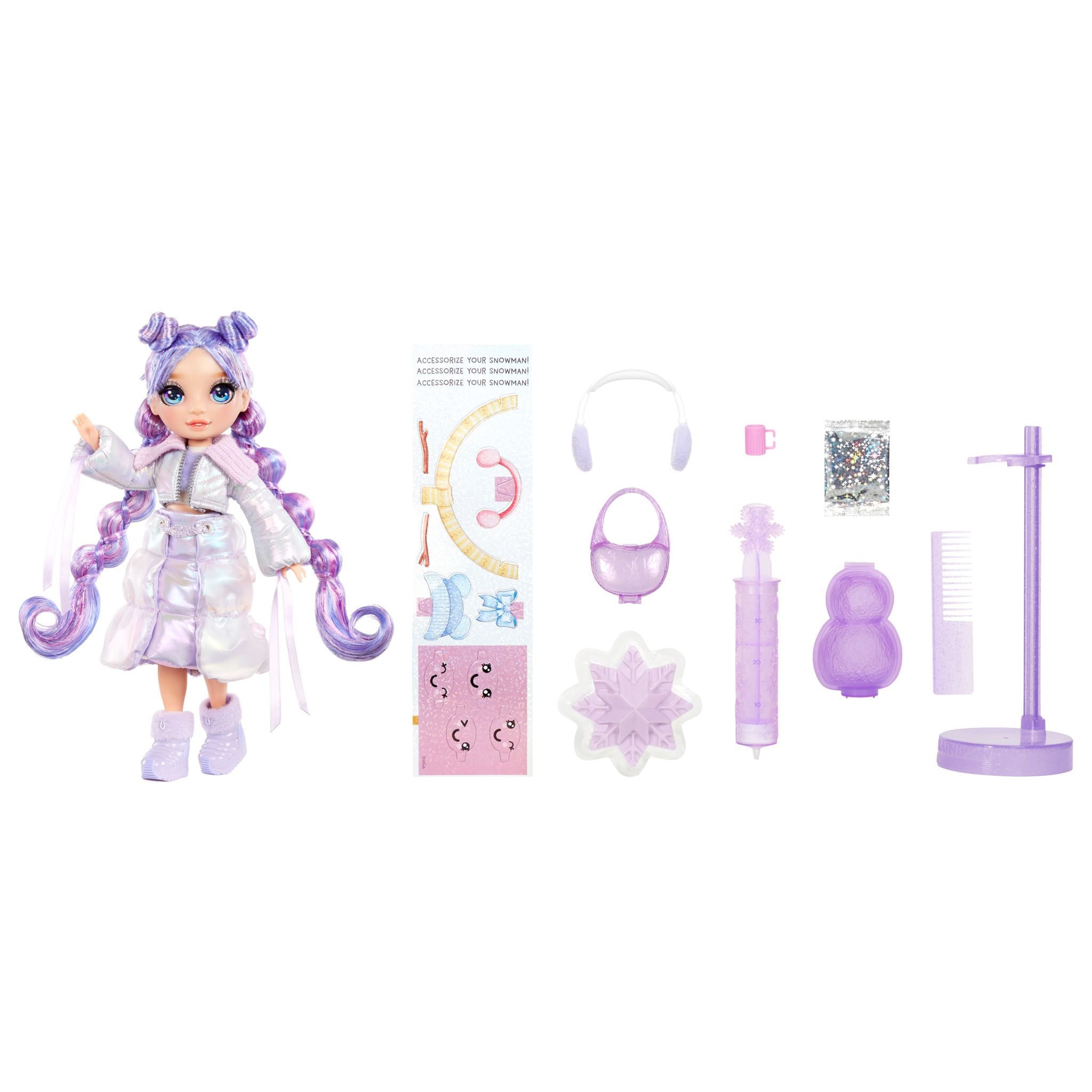 Rainbow High Magical Winter Wonderland Fashion Doll - Violet Willow