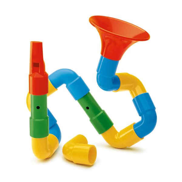 Quercetti Colorful Saxoflute for Kids' Creative Music Assembly