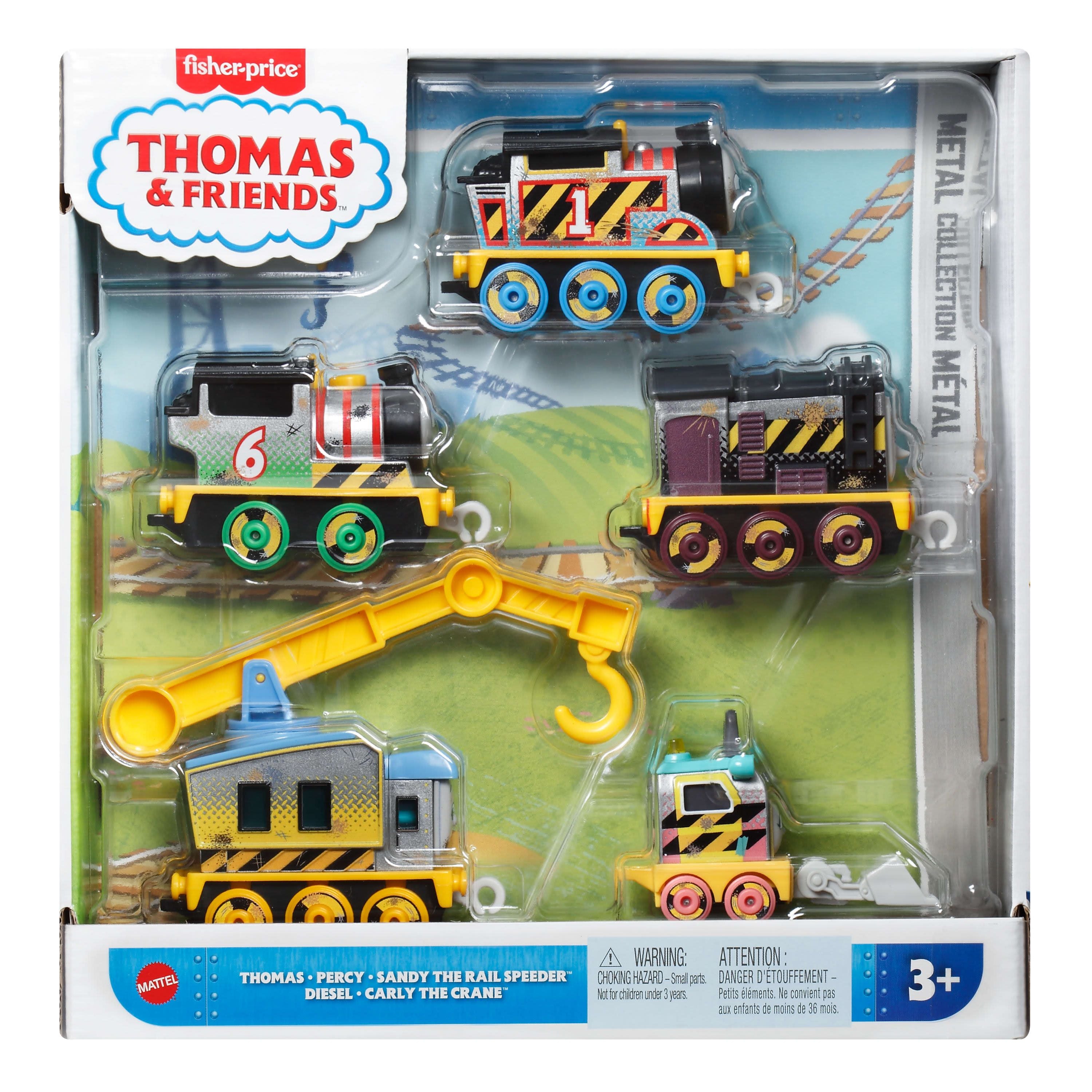 Fisher-Price 5-Piece Thomas & Friends Construction Crew Diecast Toy Set