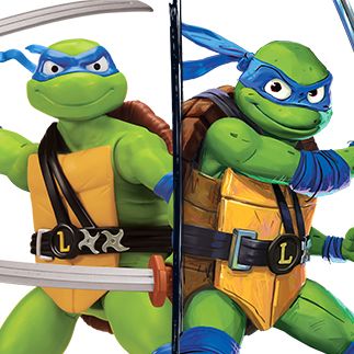Hot! Teenage Mutant Ninja Turtles: 12-Inch Giant Leonardo Figure