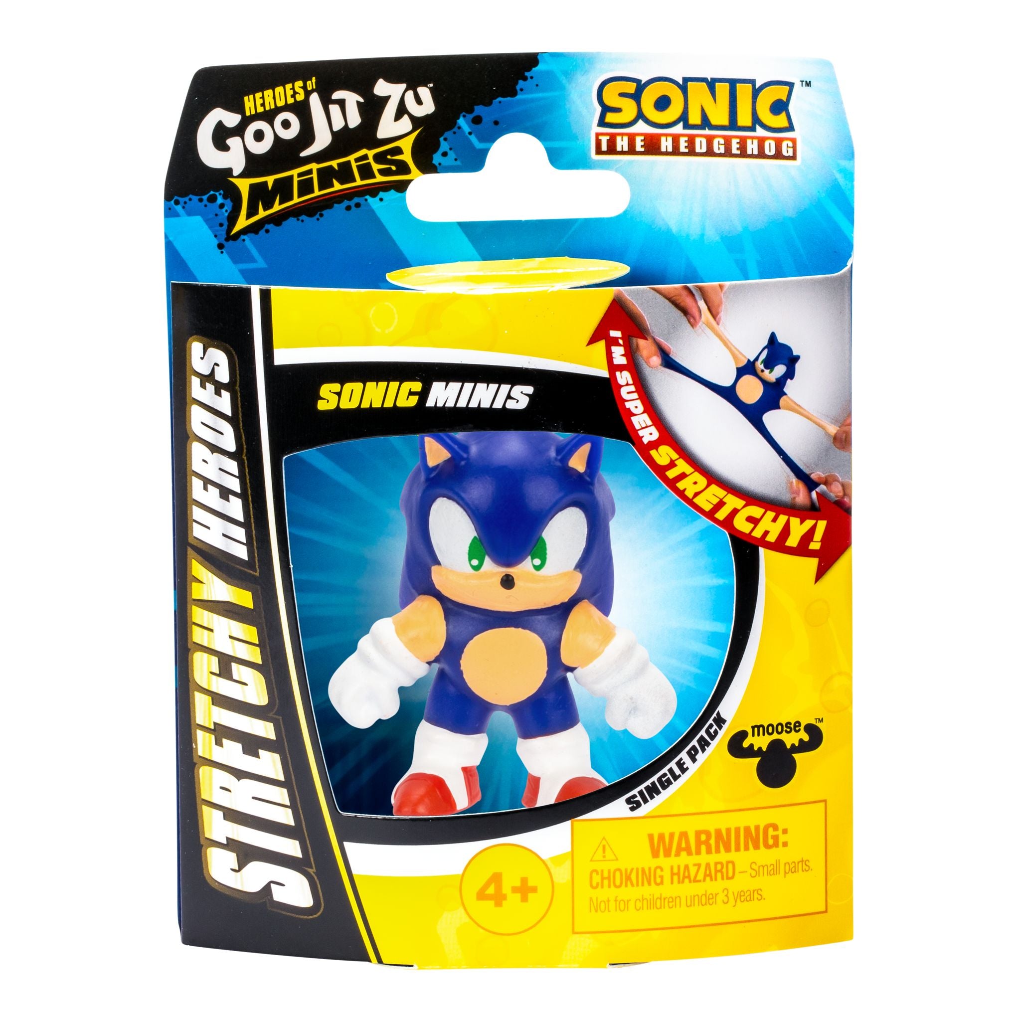 Hot Sale! Assorted Single Pack of Goo Jit Zu Sonic S4 Minis Heroes Figures