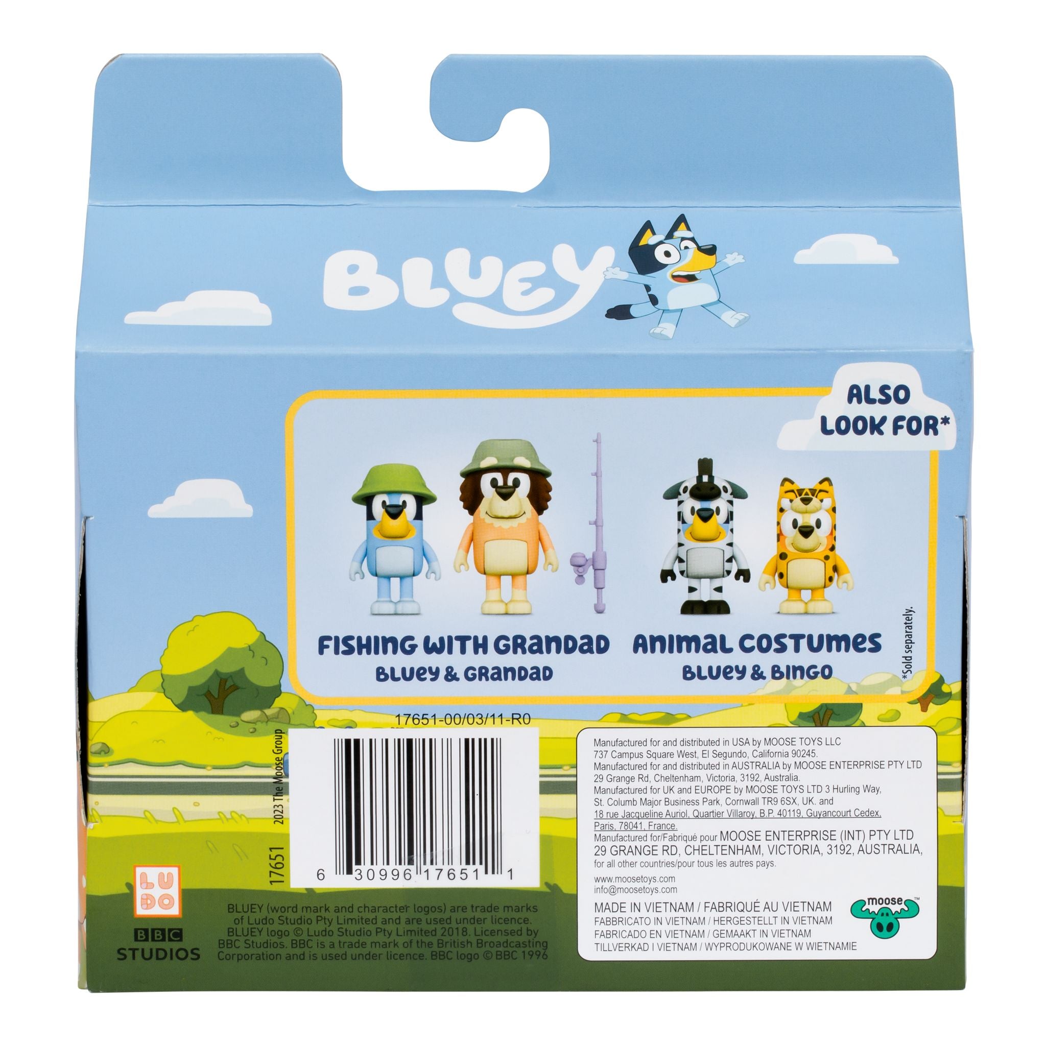 Hot Deal! Bluey Season 11 'On Holiday' 2-Pack Collectible Figures
