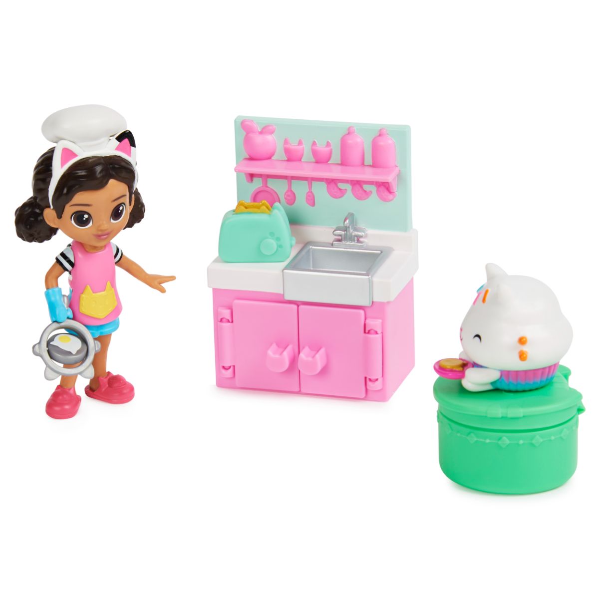 Hot Deal! Gabby's Dollhouse Lunch And Munch Kitchen Toy Set for Kids