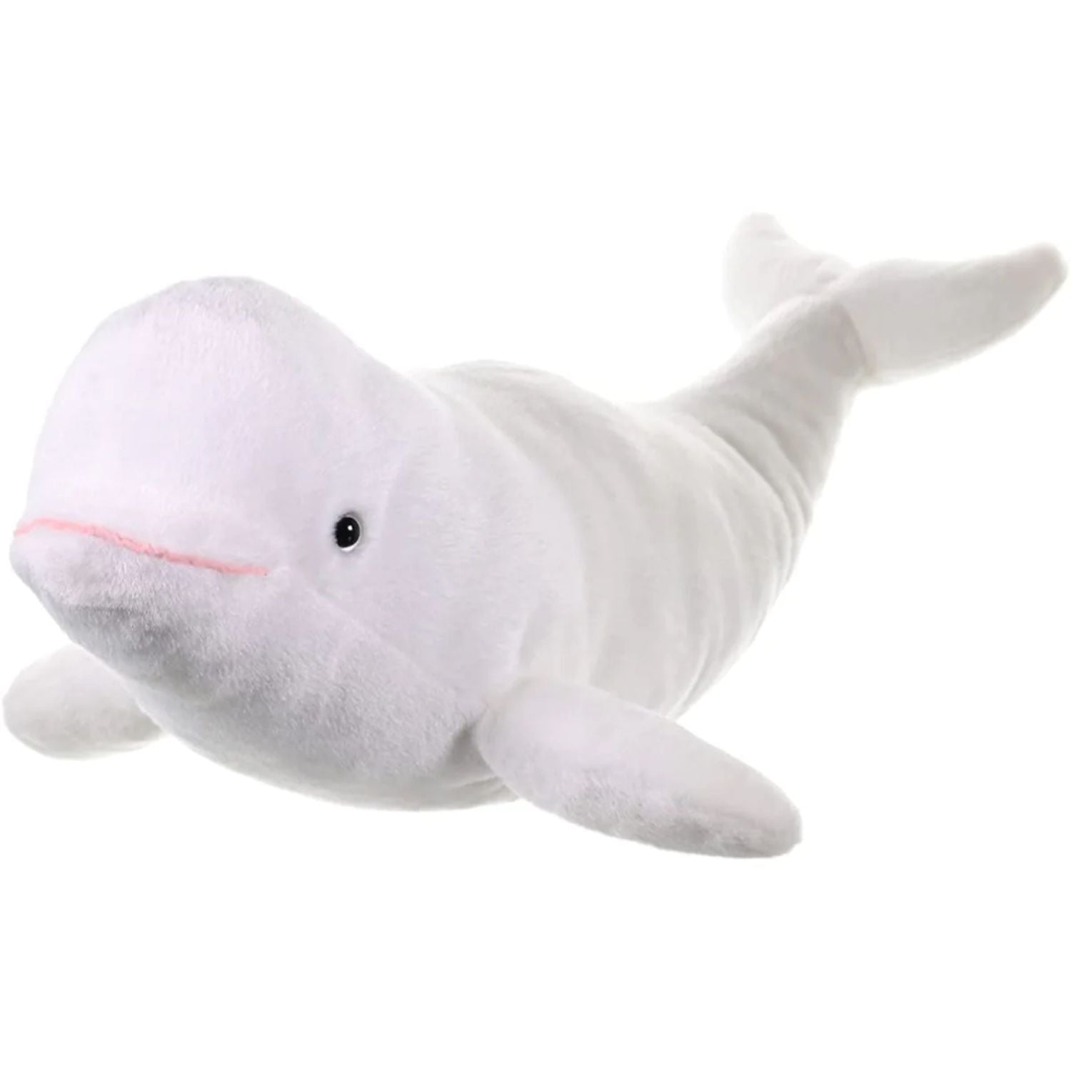 Wild Republic 15-Inch Super Soft Cuddlekins Beluga Whale Plush Toy