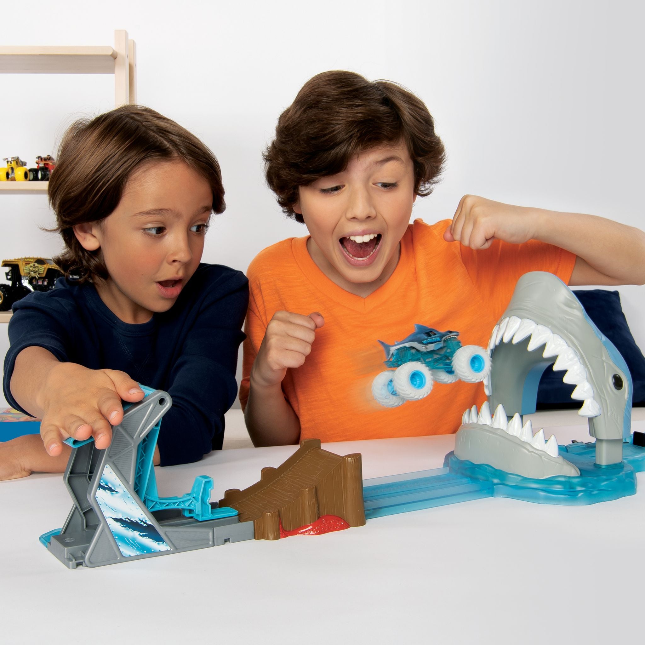 Hot Deal! Monster Jam Megalodon Mayhem Playset for Kids' Action Fun