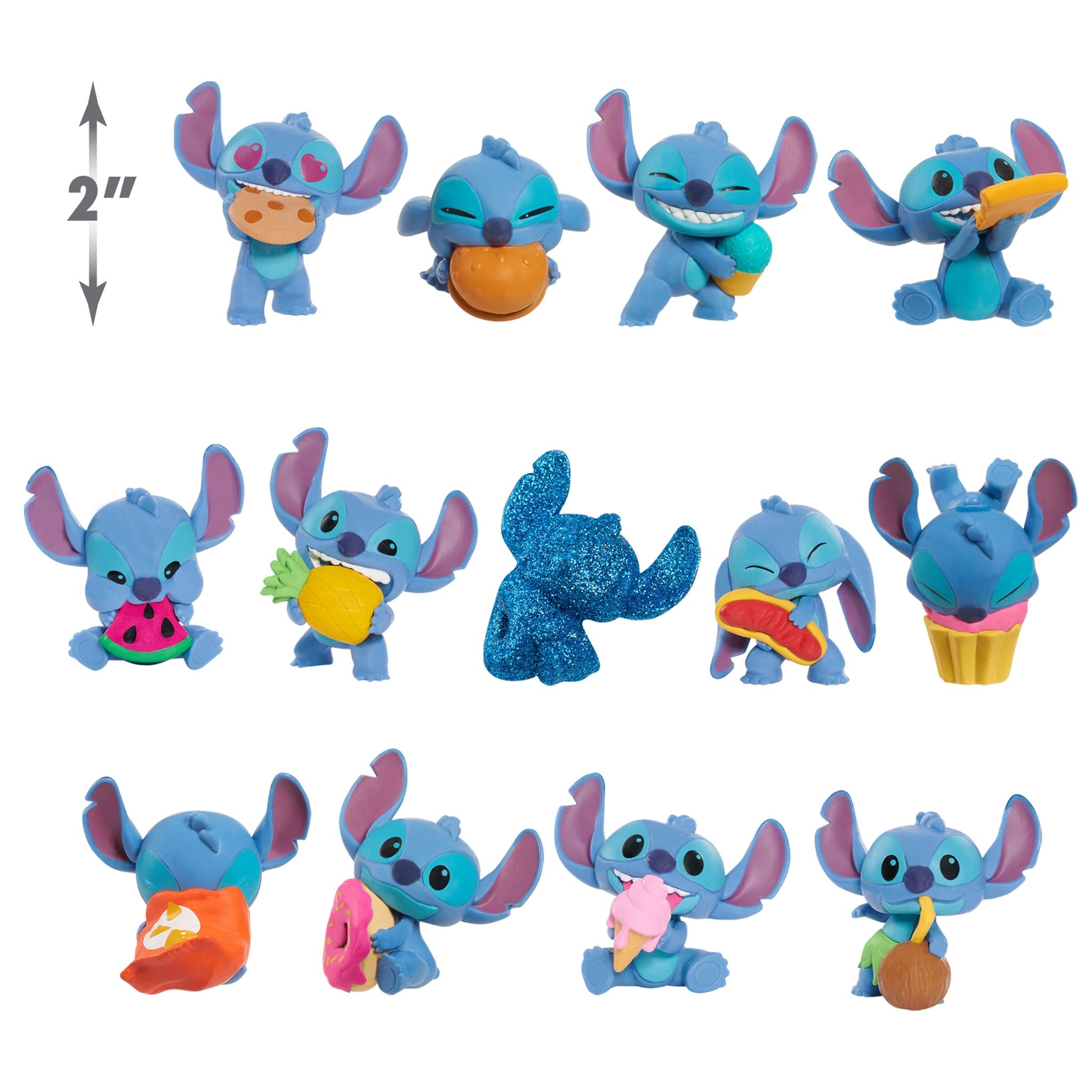 Hot! Disney Stitch Feed Me Collectible Mini Figures