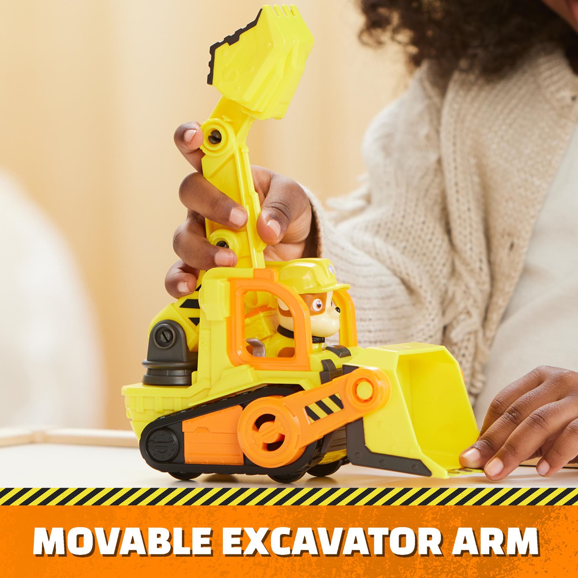 Hot Sale! Rubble's Bulldozer - Core Vehicle from Rubble & Crew for Construction Fun