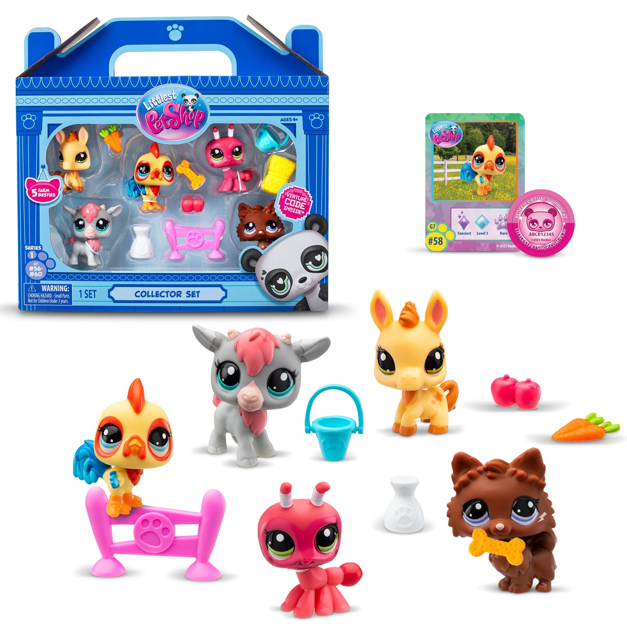 Hot Deal! Littlest Pet Shop Farm Besties 5-Pack Collector Set