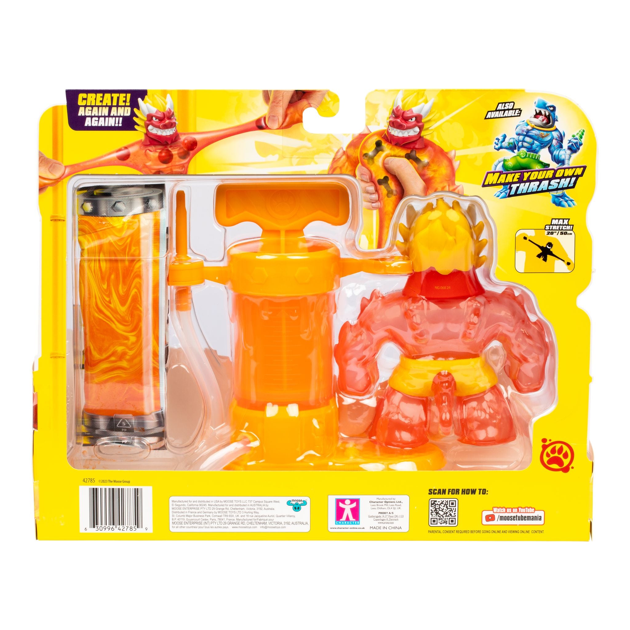 Hot Deal! Heroes Of Goo Jit Zu Hero Creator Pack - DIY Blazagon Action Figure