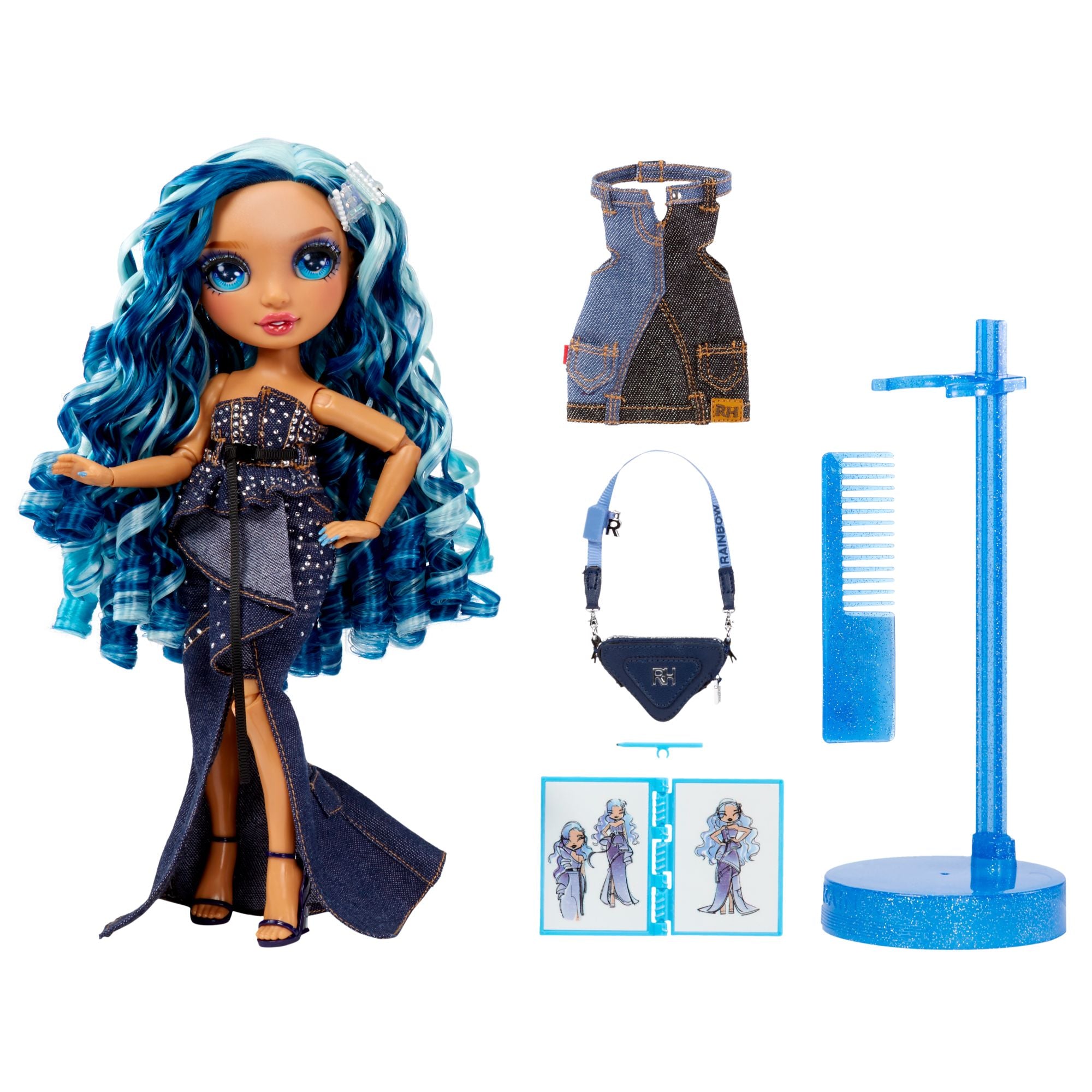 Hot Deal! Rainbow High Fashion Doll - Skyler with Playful Fashion Sets