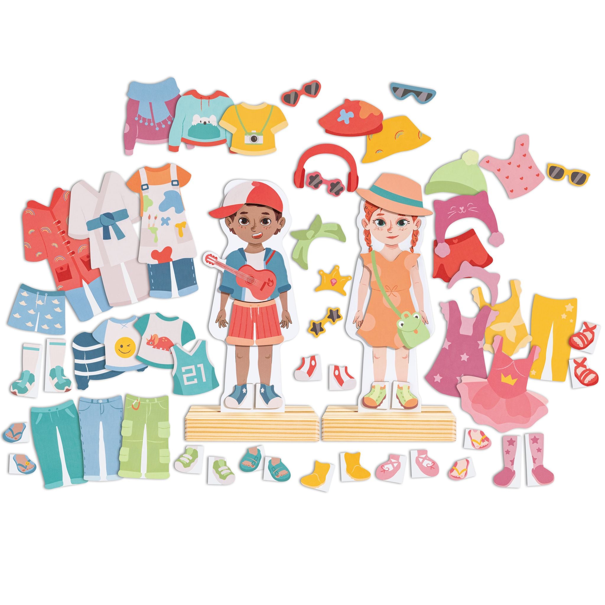 Hape's Fun Dress Up Magnetic Puzzle - Ideal for Creative Kids!