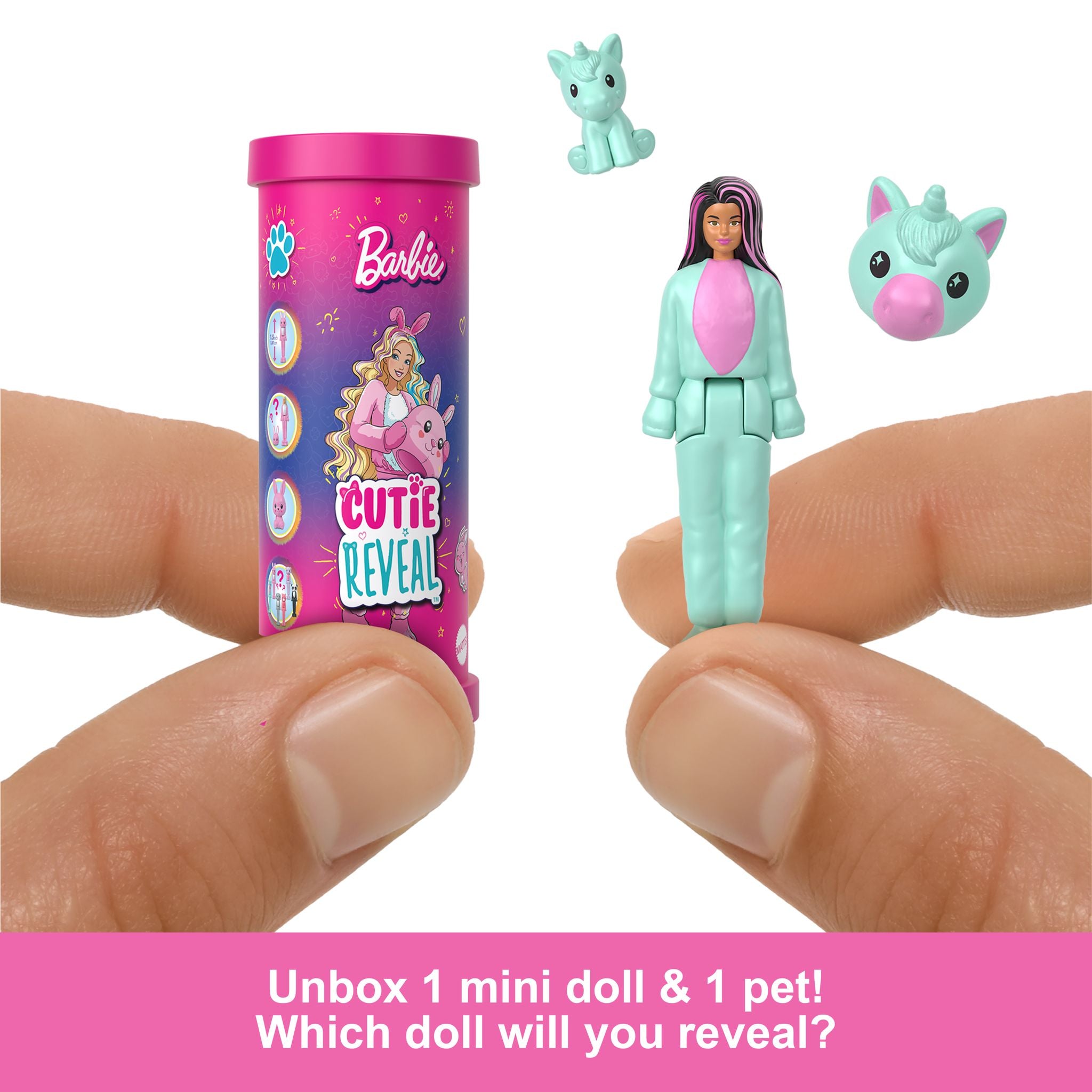 Hot! Barbie Mini Barbieland Cutie Reveal Dolls for Collectors