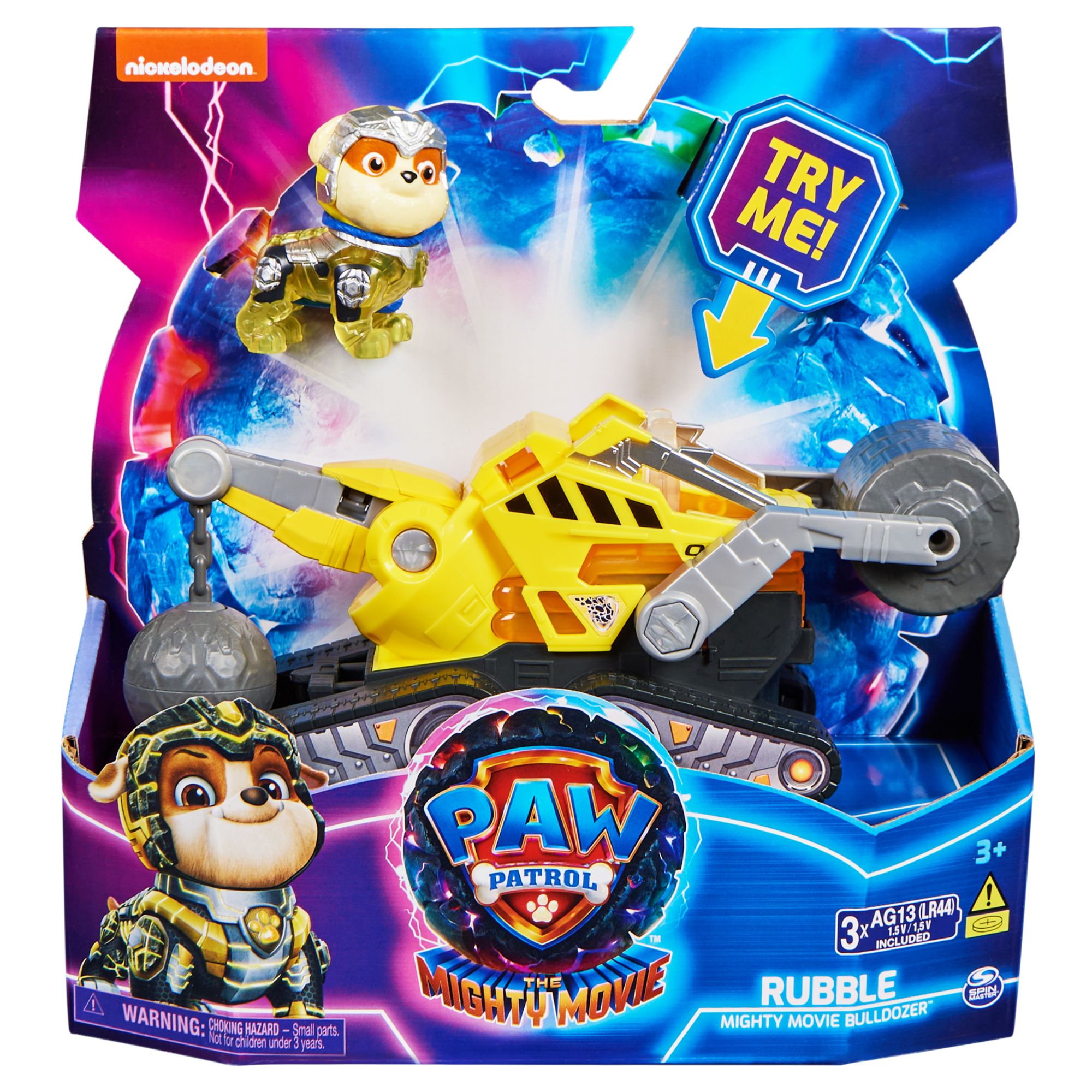 Hot! PAW Patrol The Mighty Movie Rubble's Rescue Vehicle