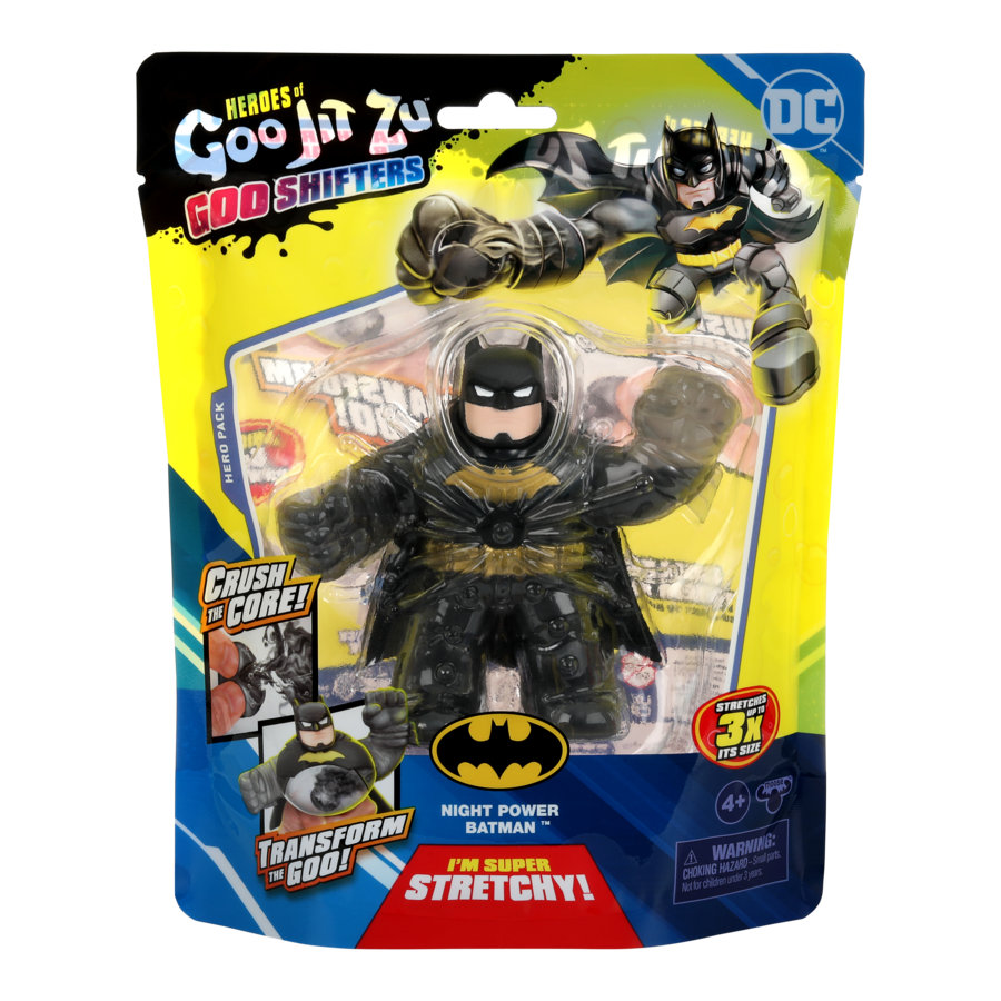 Hot Deal! Heroes Of Goo Jit Zu DC Season 5 Hero Pack - Batman Goo Shifter Action Figure