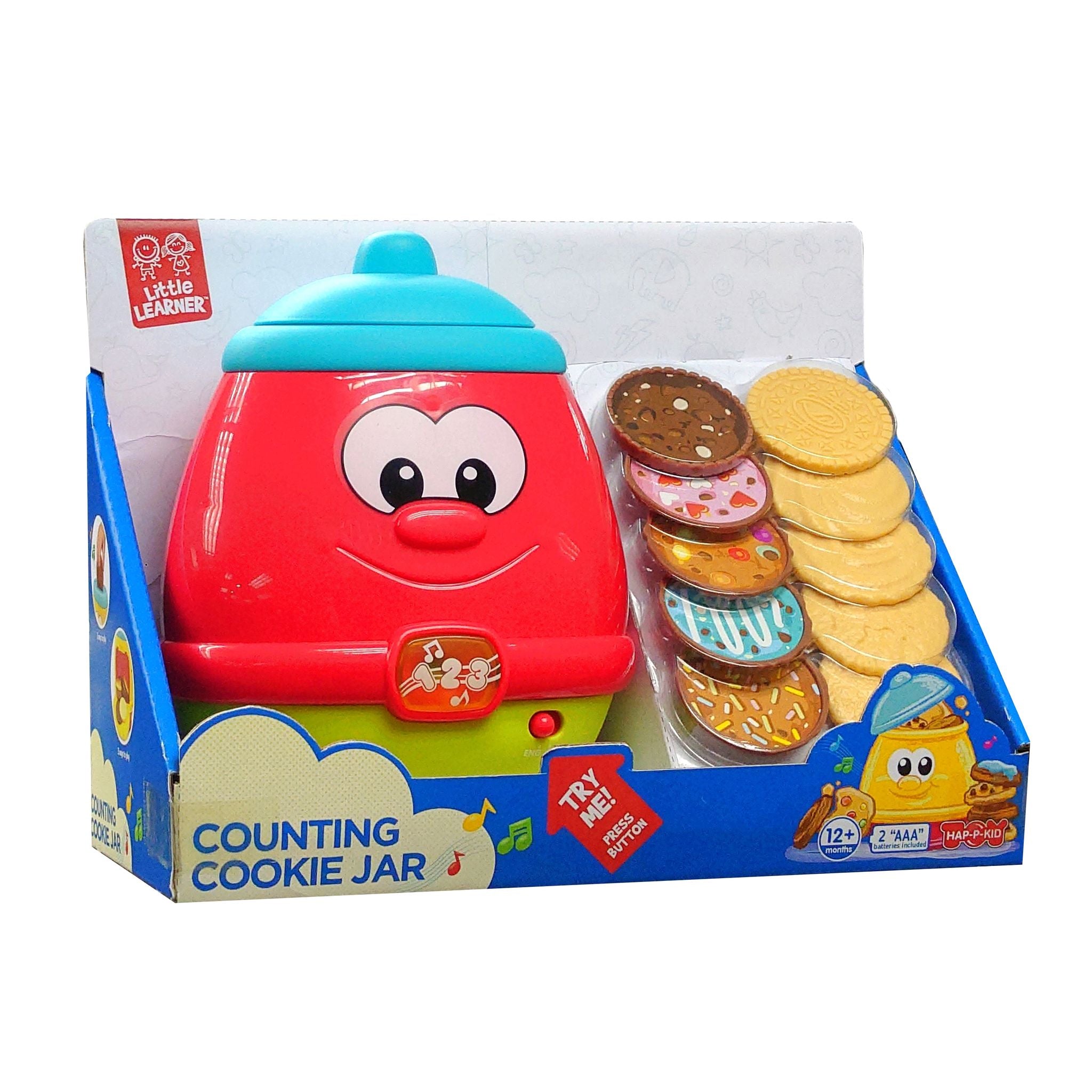 Educational Little Learner Cookie Jar for Counting Skills