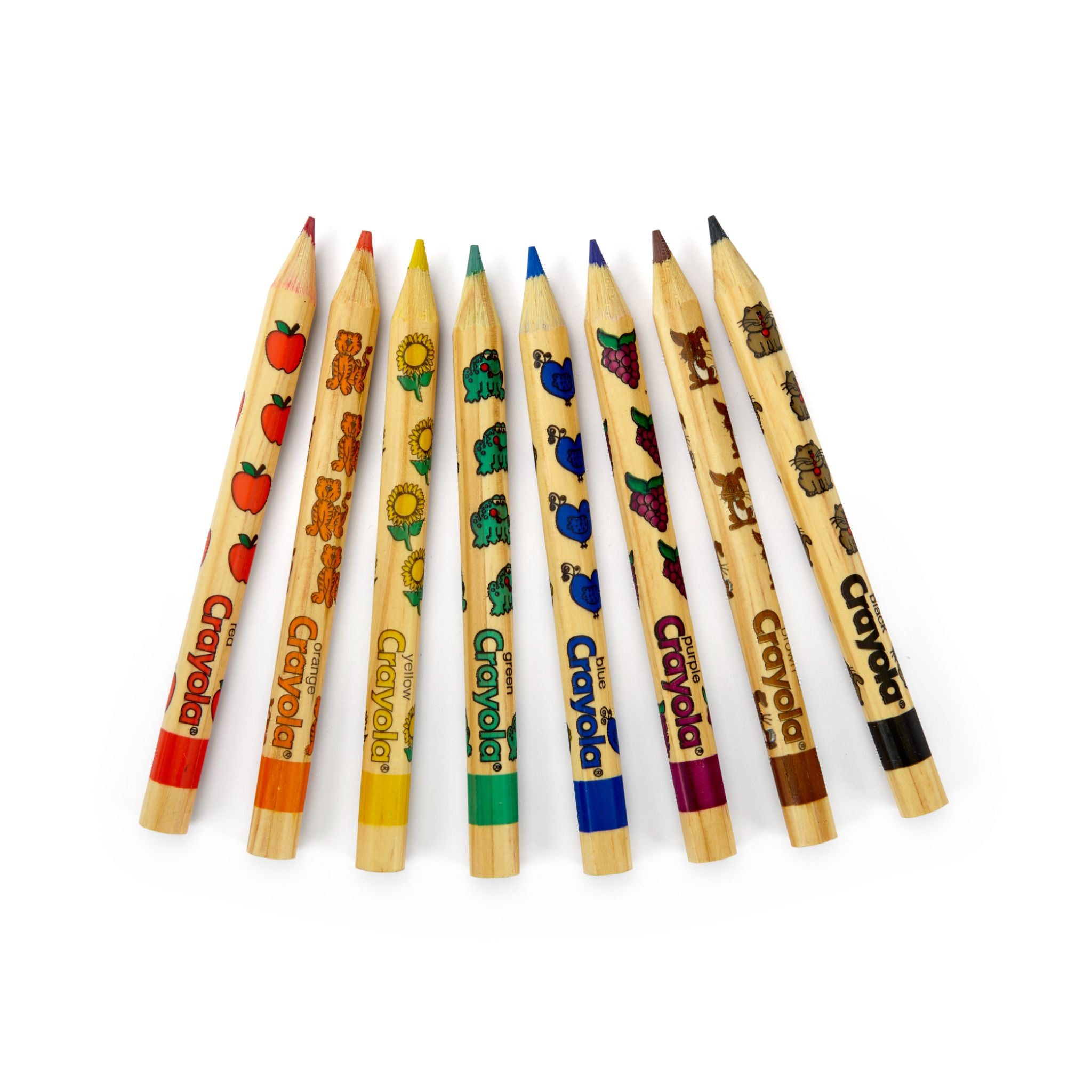 Crayola 8-Pack Write Start Coloured Pencils - Ideal for Kids