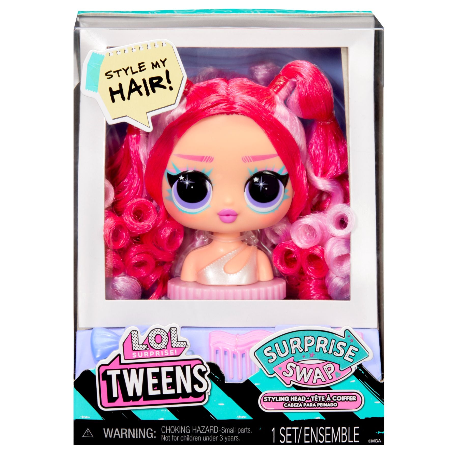 Hot Sale! L.O.L. Surprise Tweens Styling Heads with Assorted Unique Styles